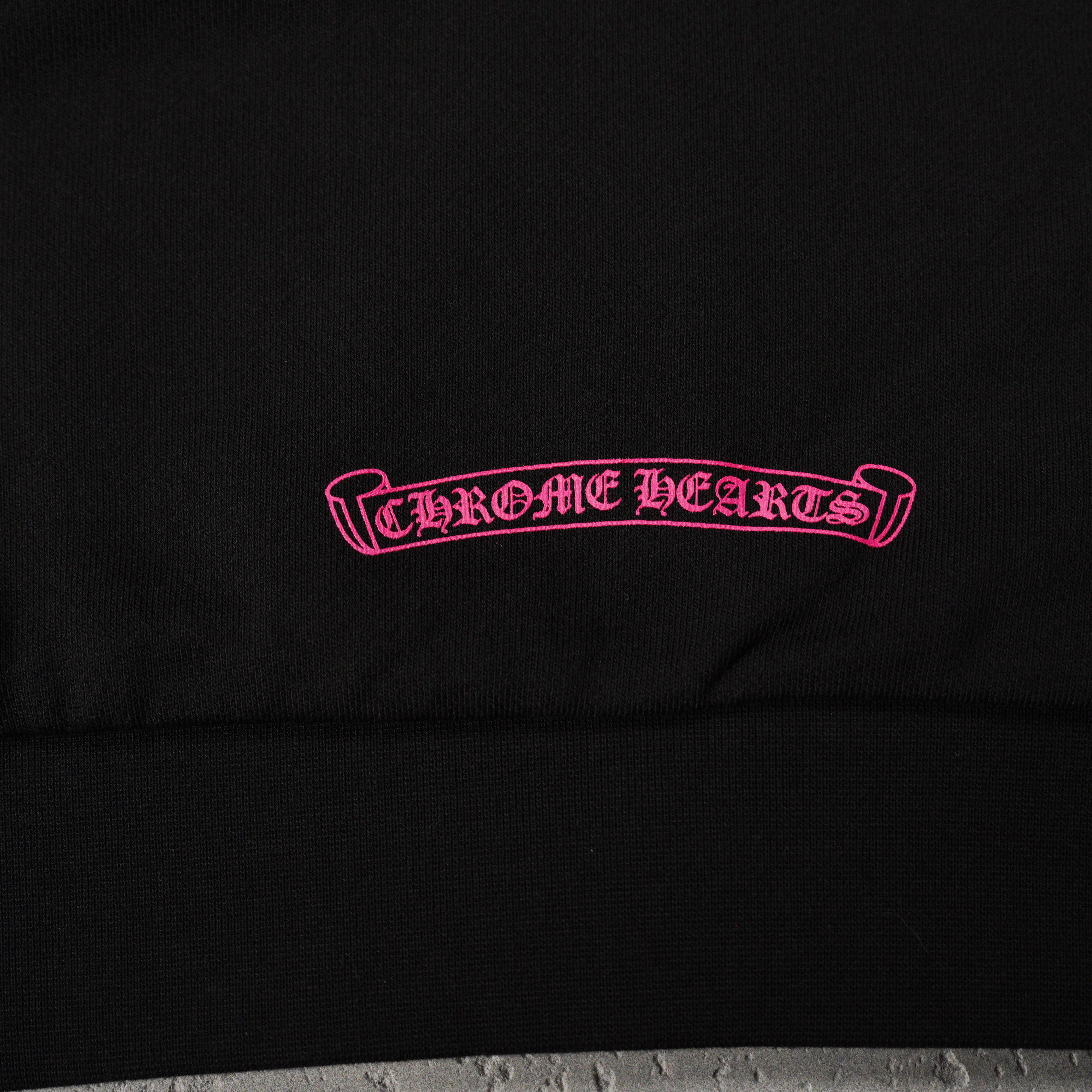 Chrome Hearts Pink Horseshoe Zip Up (CH-T2026330）