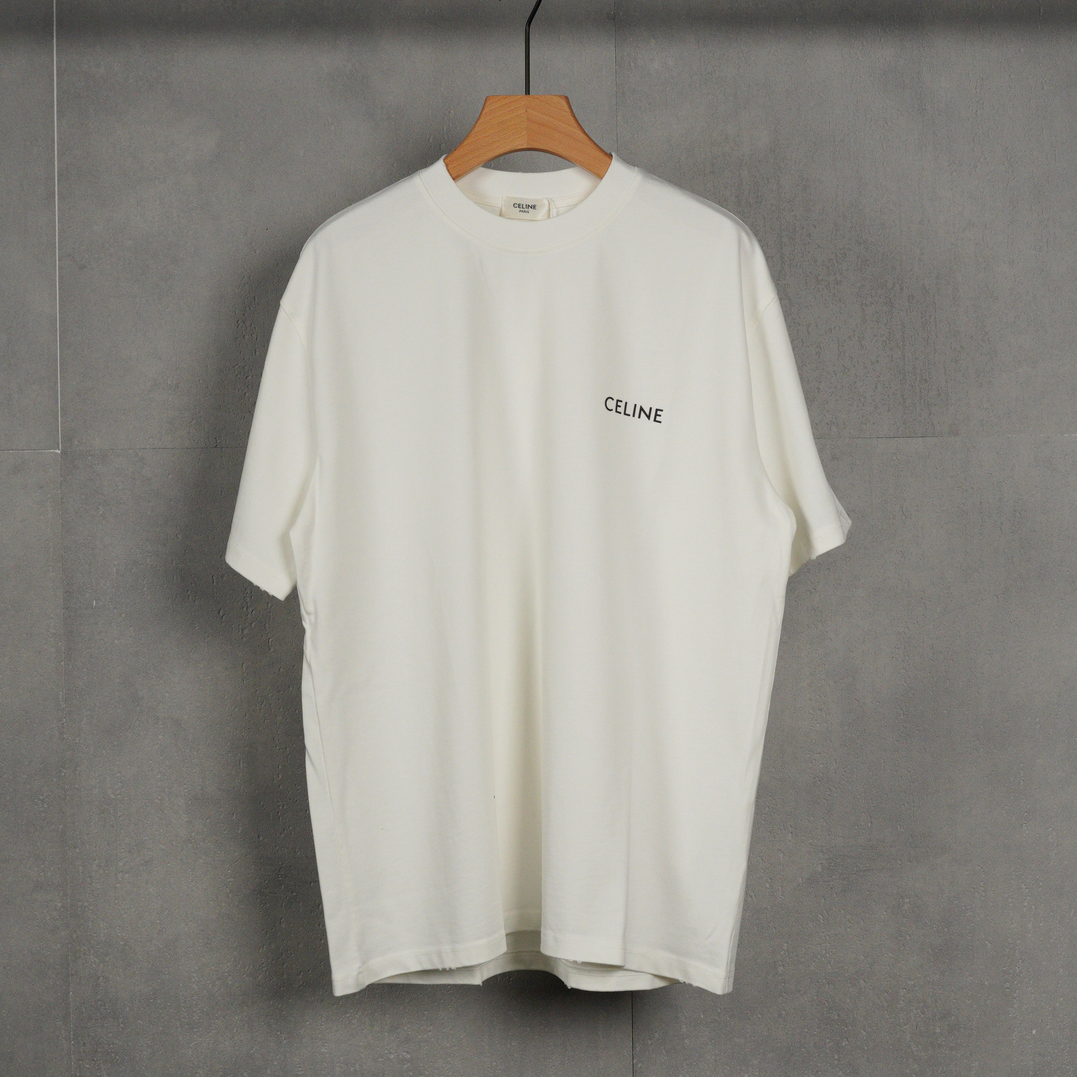 CELINE Loose T-shirt in Cotton Jersey (2X43C671Q-38AW）