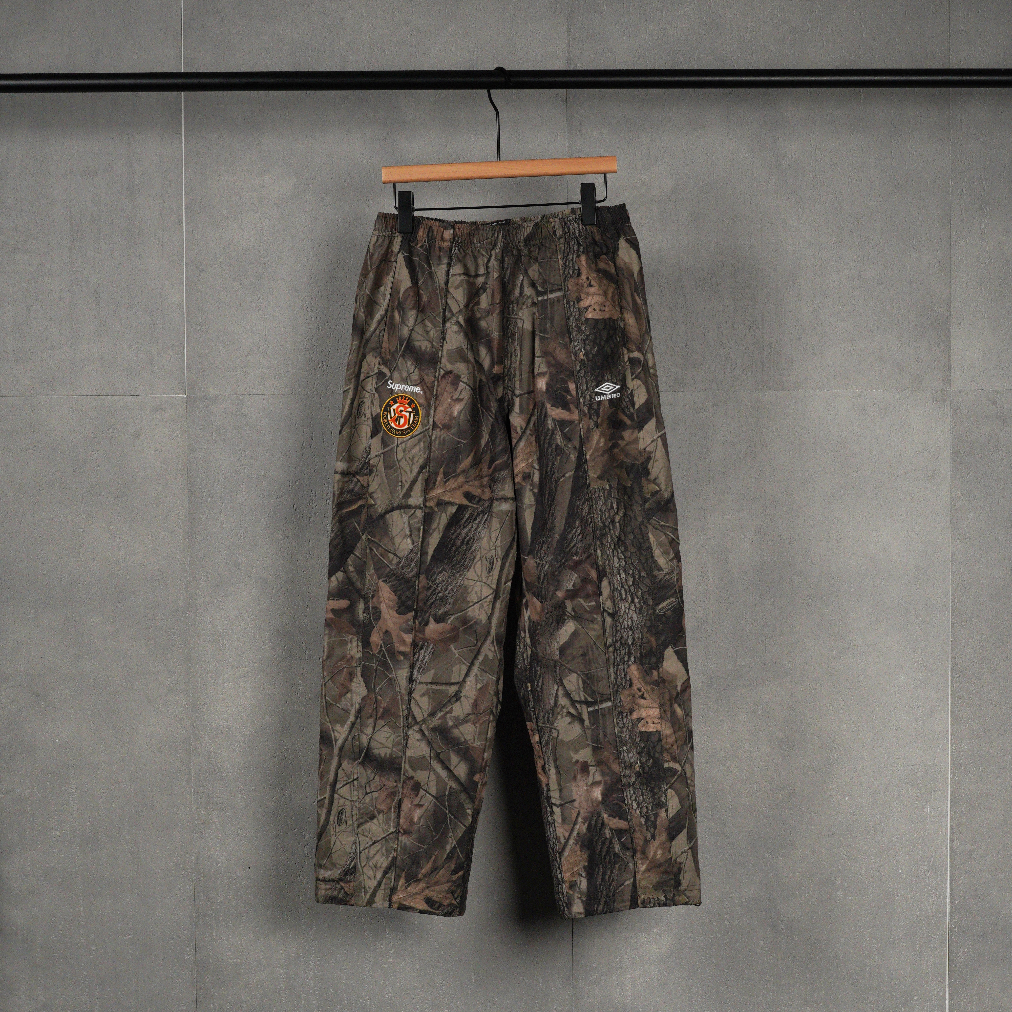 Supreme x Umbro Cotton Ripstop Track Pant (26SS) "Realtree Hardwoods Camo" （SUP-SS26-029）