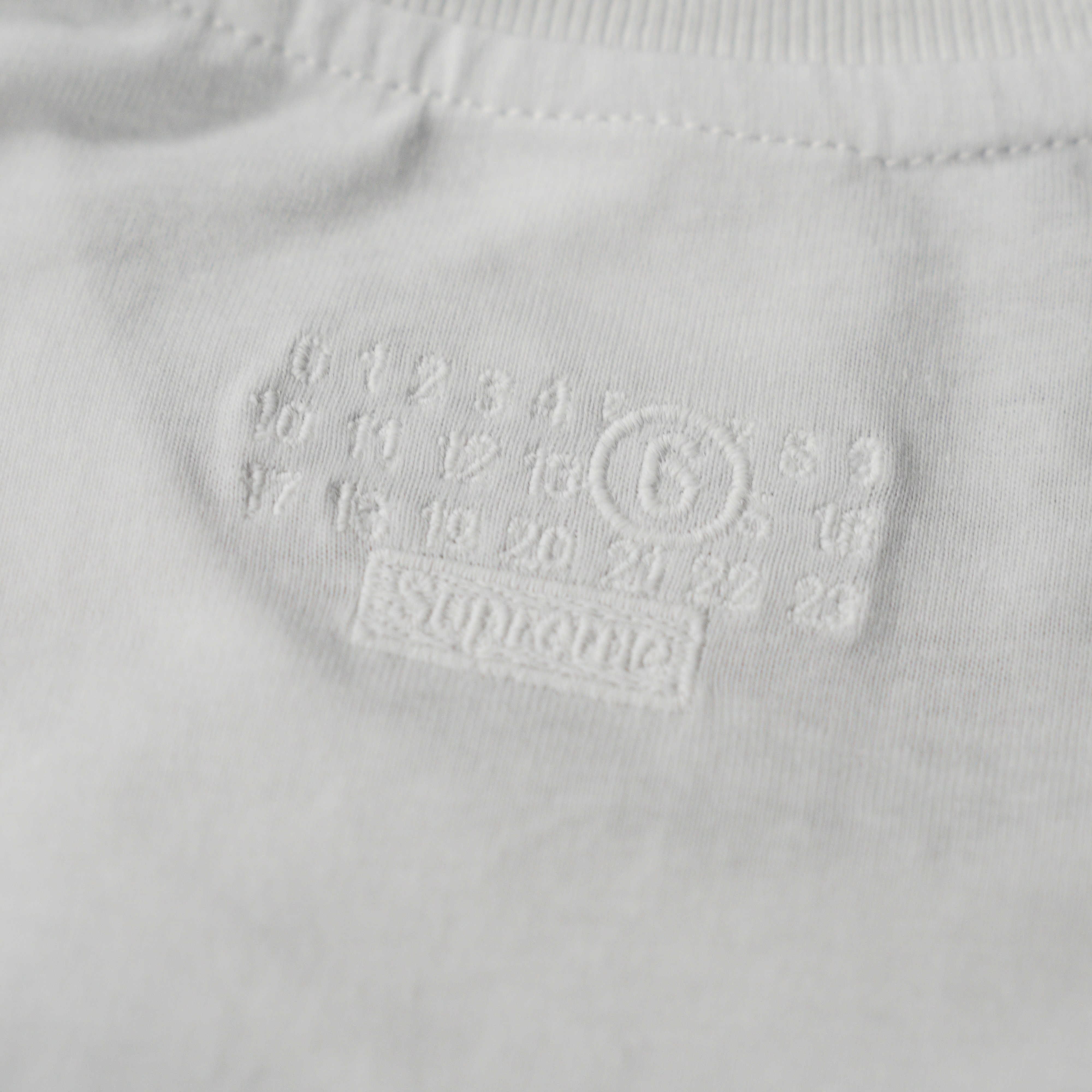 Supreme x MM6 Maison Margiela Money S/S Top "White"（SUP-SS26-013）