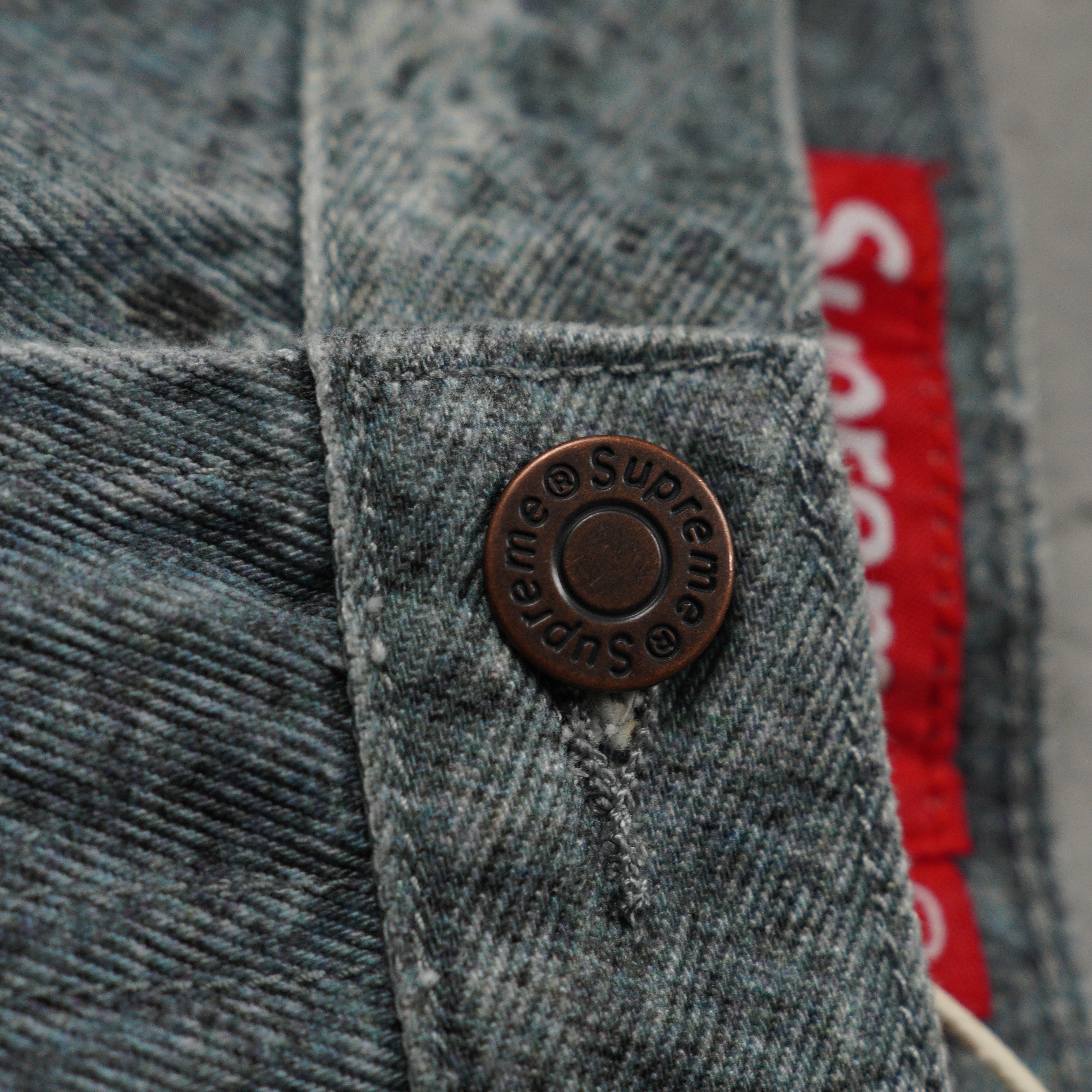 Supreme HJR Trompe L'oel Loose Fit Jean（SUP-FW24-185）