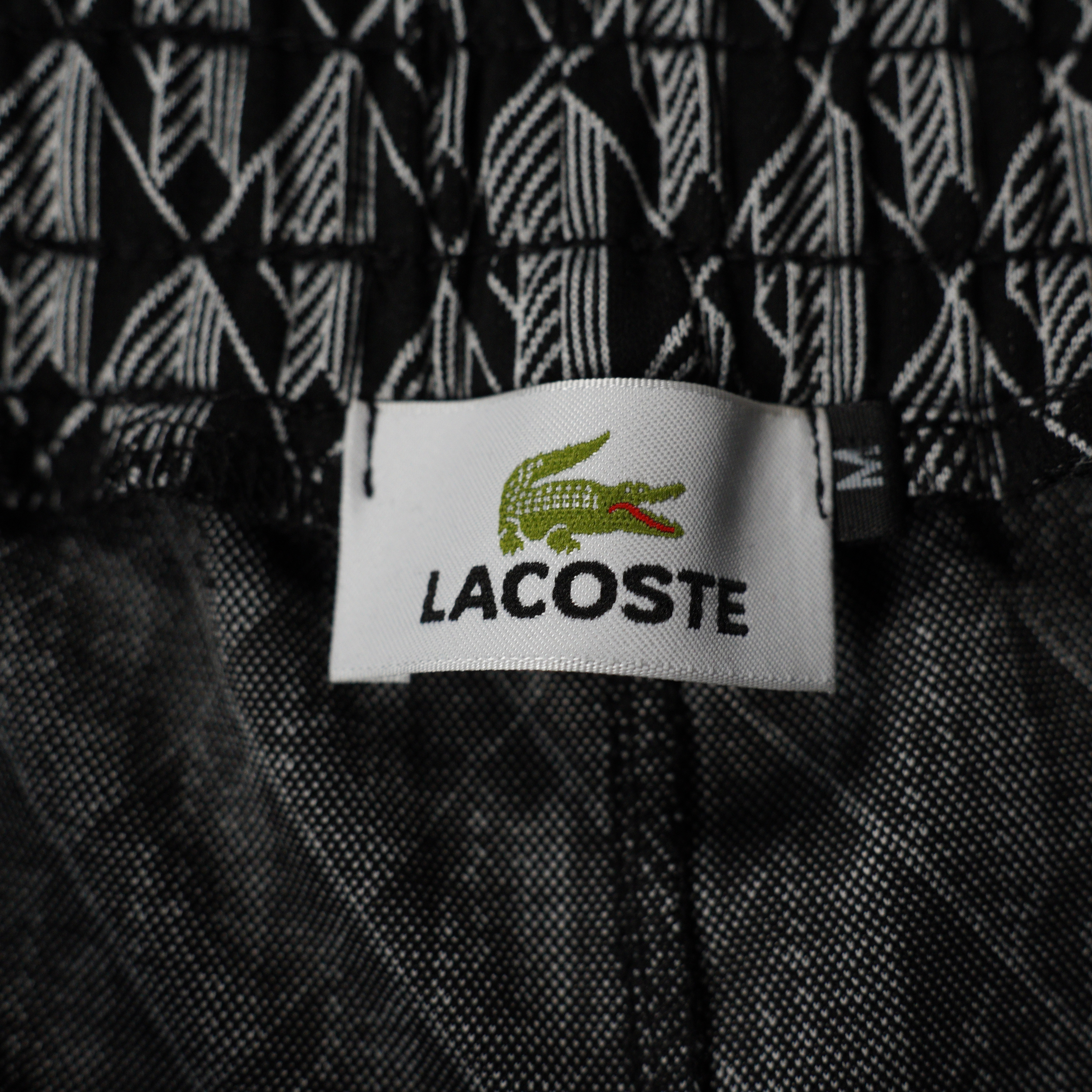 LACOSTE Men's Paris Zip-Up Sweatshirt and Pants Set (Black) (SH1368-4PC）