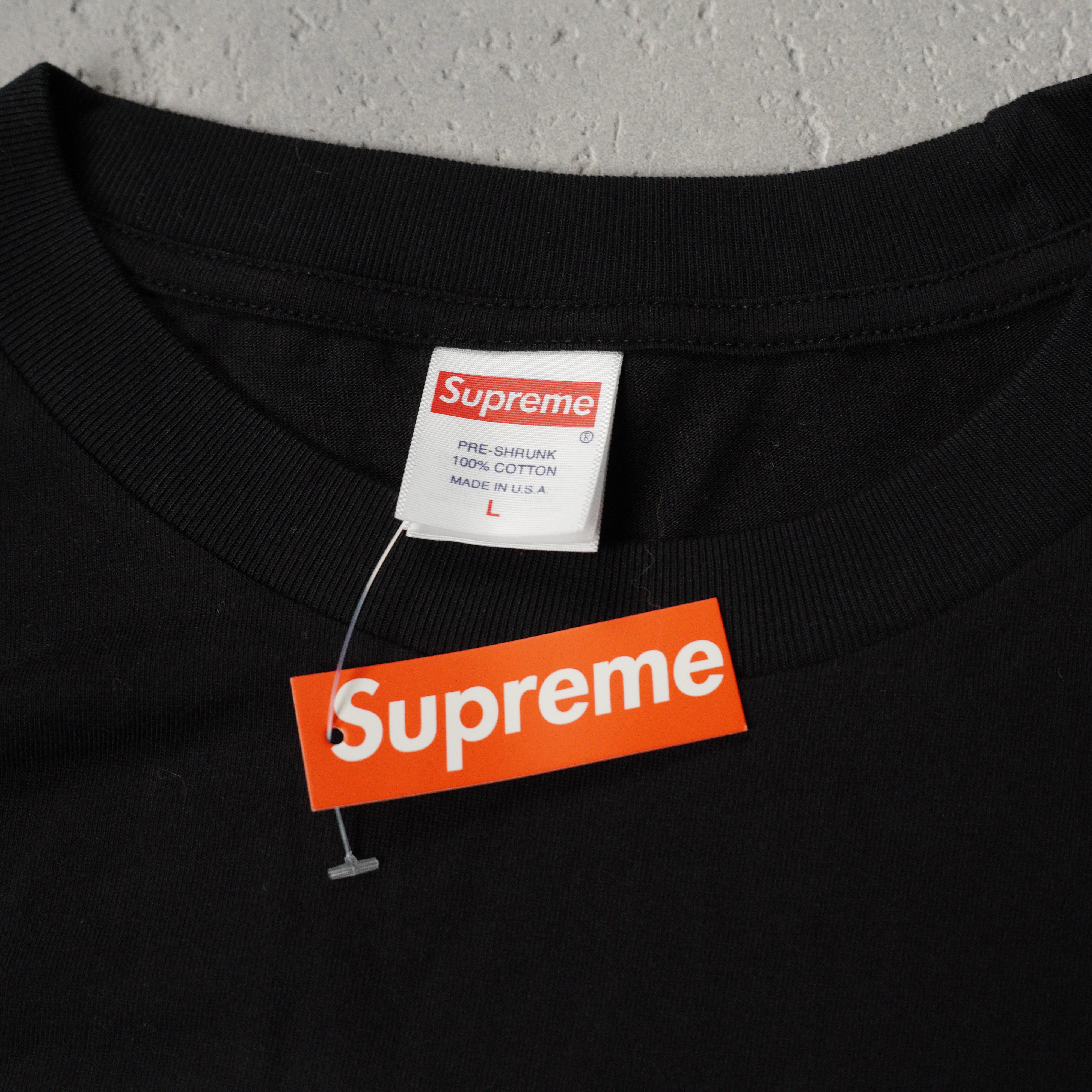 Supreme Tyler, The Creator Tee "Black" (SUP-FW24-002-1）