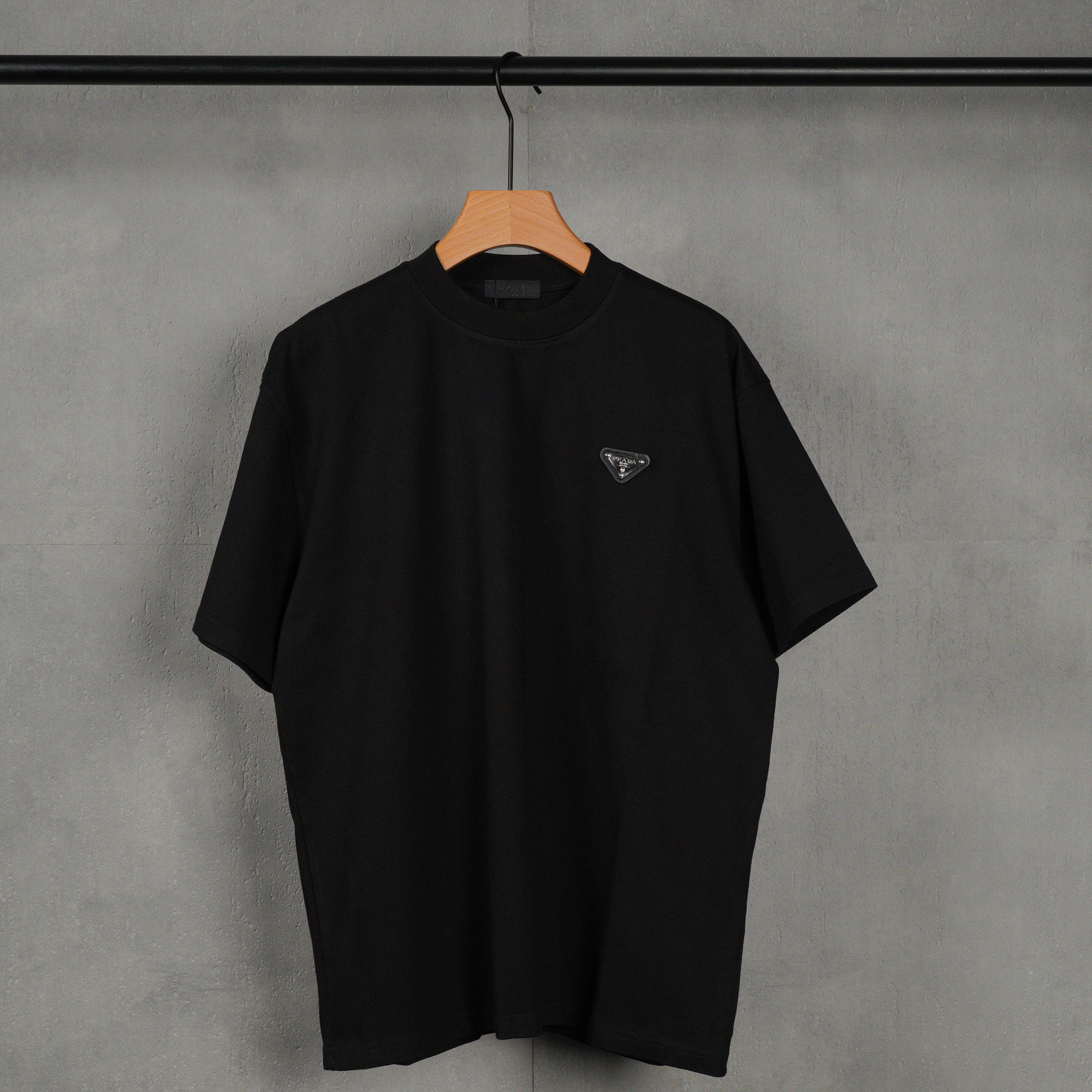 PRADA White Terry T-shirt（UJN885-122E-F0009-S-232）