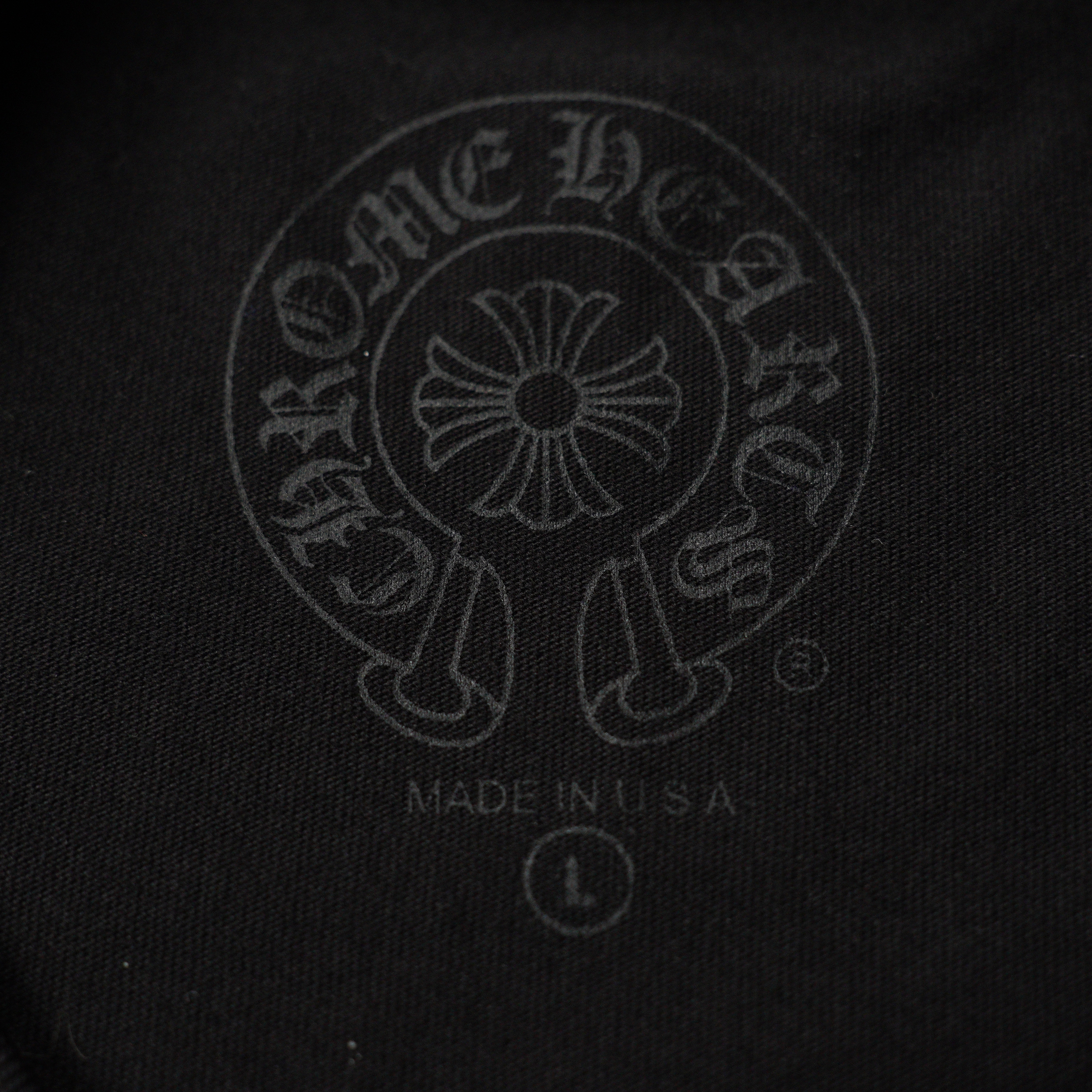 Chrome Hearts Horseshoe Logo T-Shirt (CH-2025045）