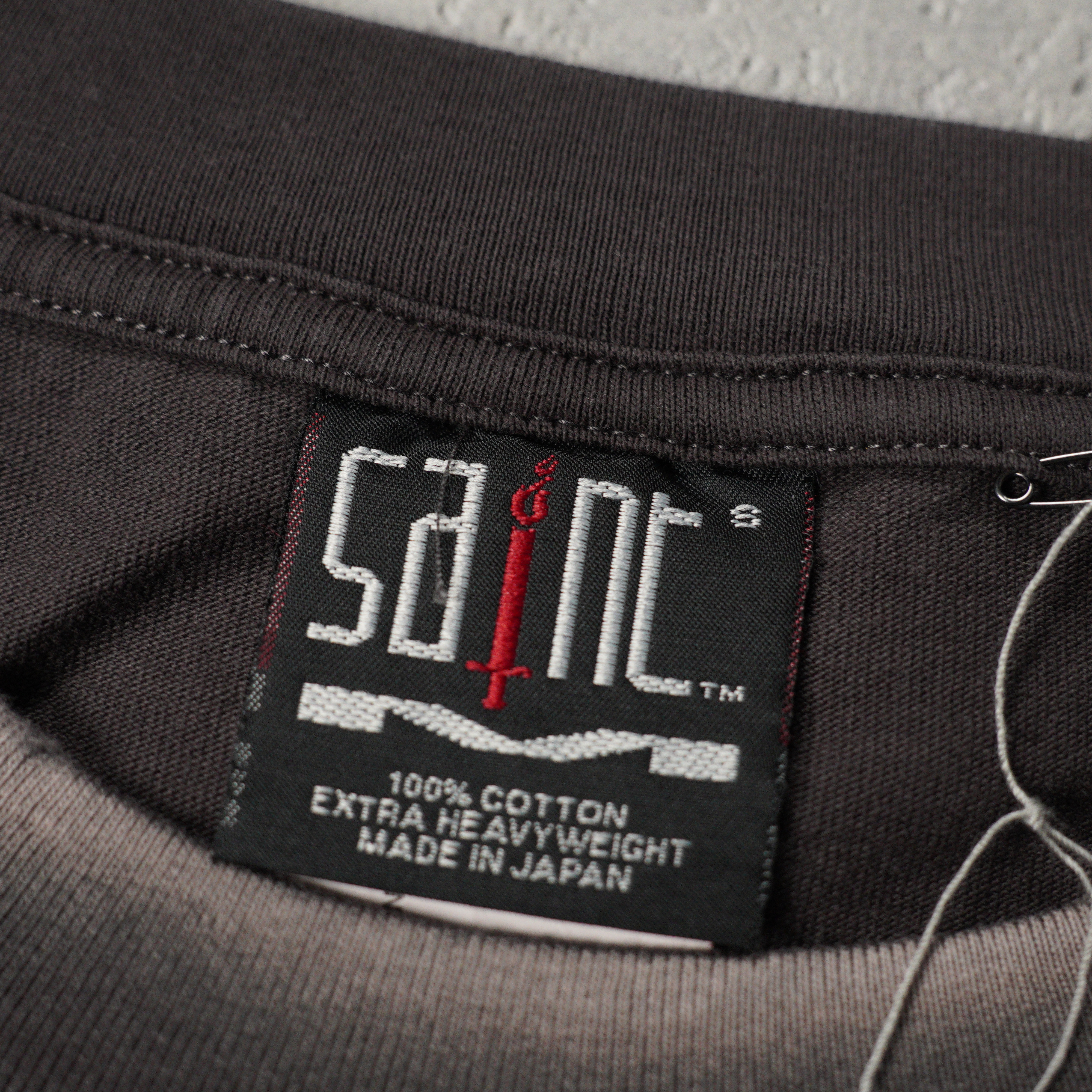 SAINT Mxxxxxx SS Tee Birth And Death "Black" (SM-HR1-0000-007）