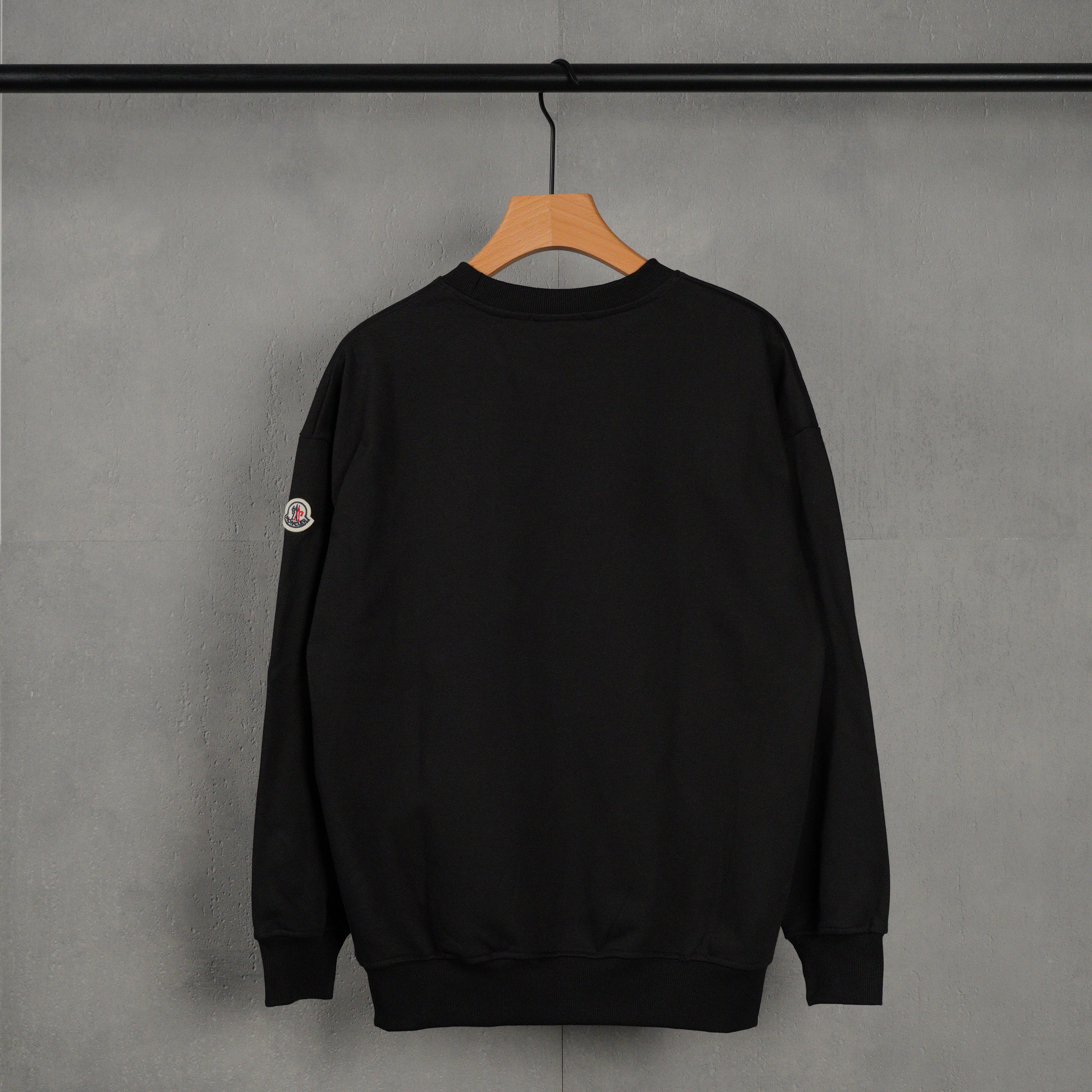MONCLER lettering embroidered logo hoodie（MK9980）