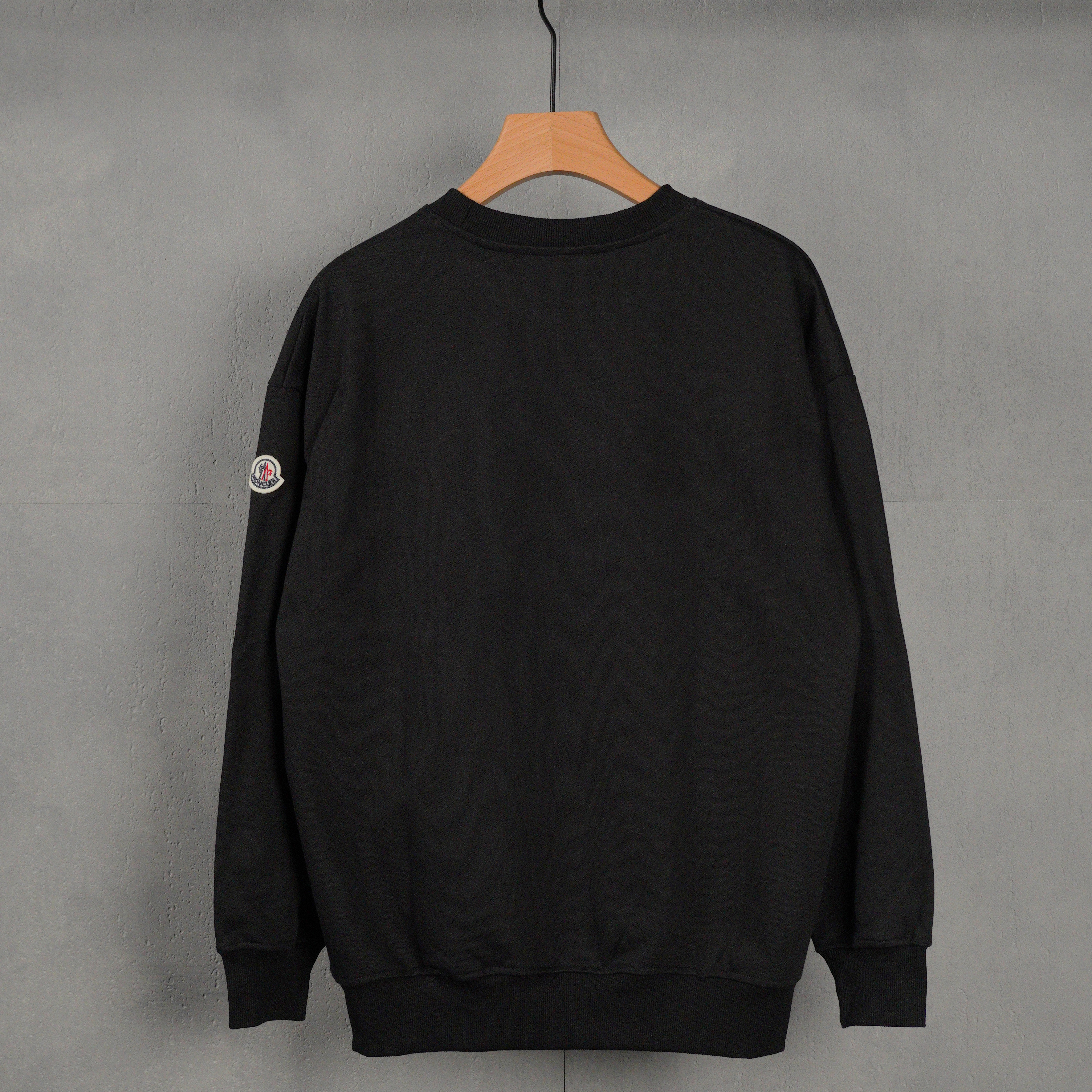 MONCLER lettering embroidered logo hoodie（MK9980）