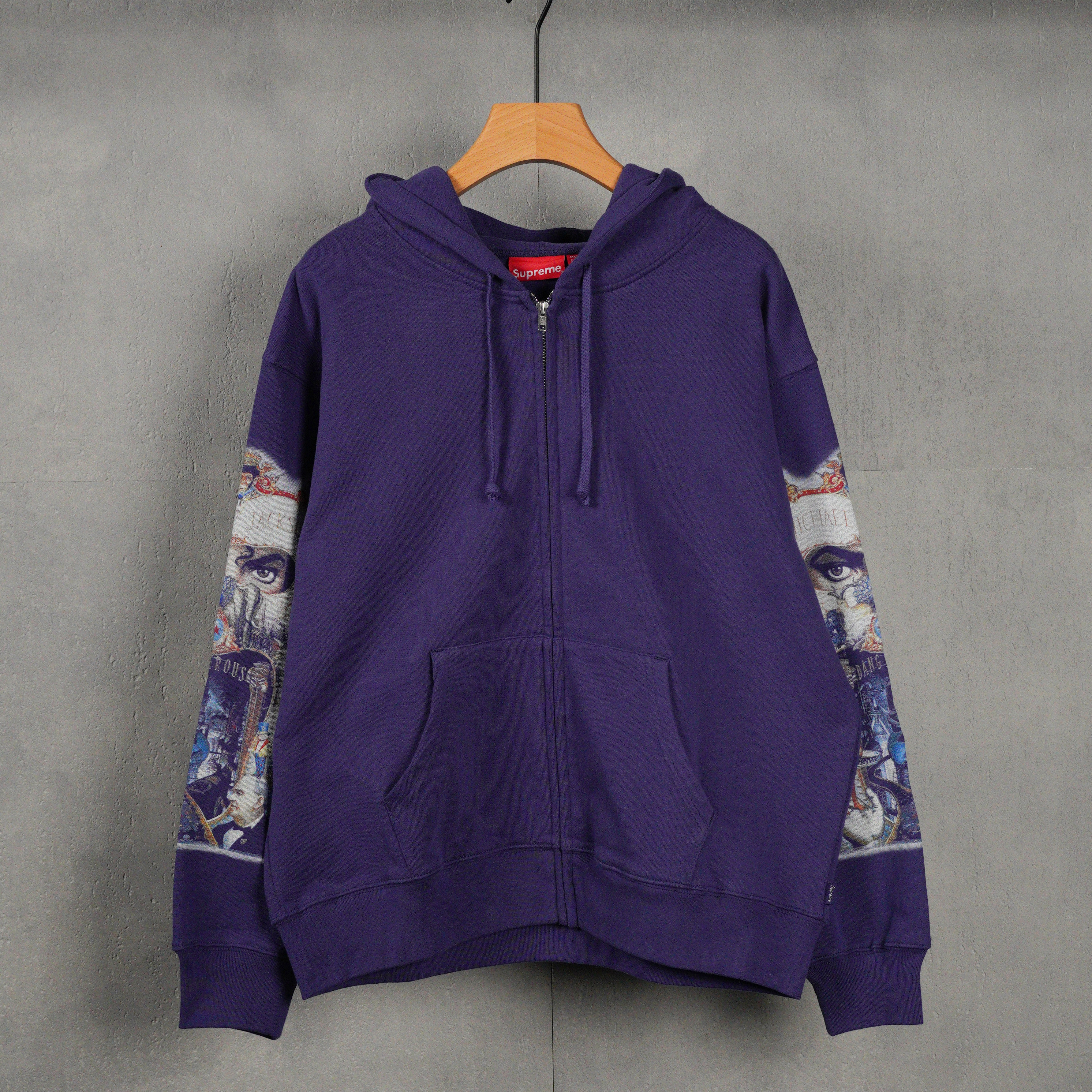 Supreme Michael Jackson Dangerous Zip Up Hooded Sweatshirt（SUP-FW25-032）