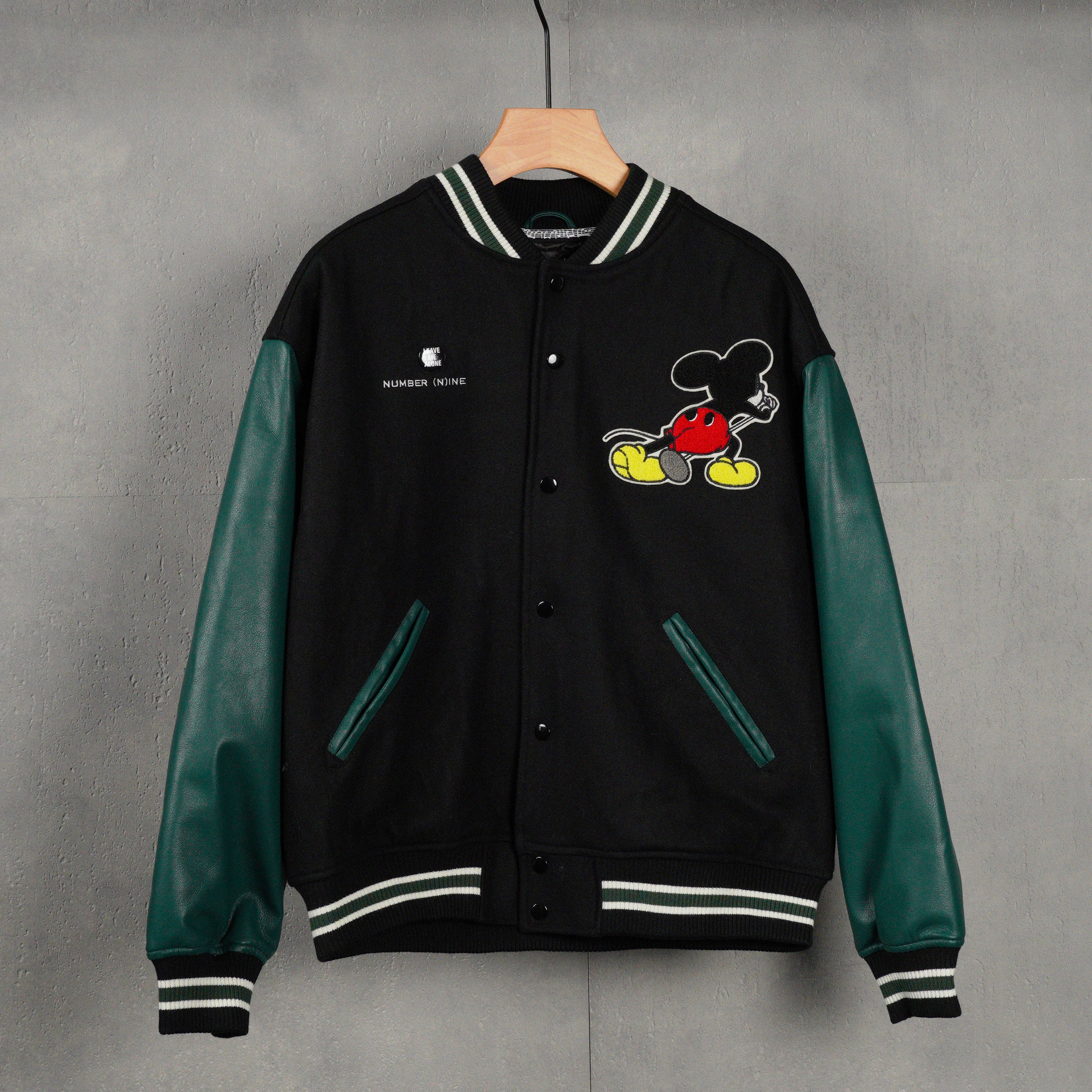 Supreme x Number (N)ine x Mickey Mouse Varsity Jacket（SUP-FW25-233）