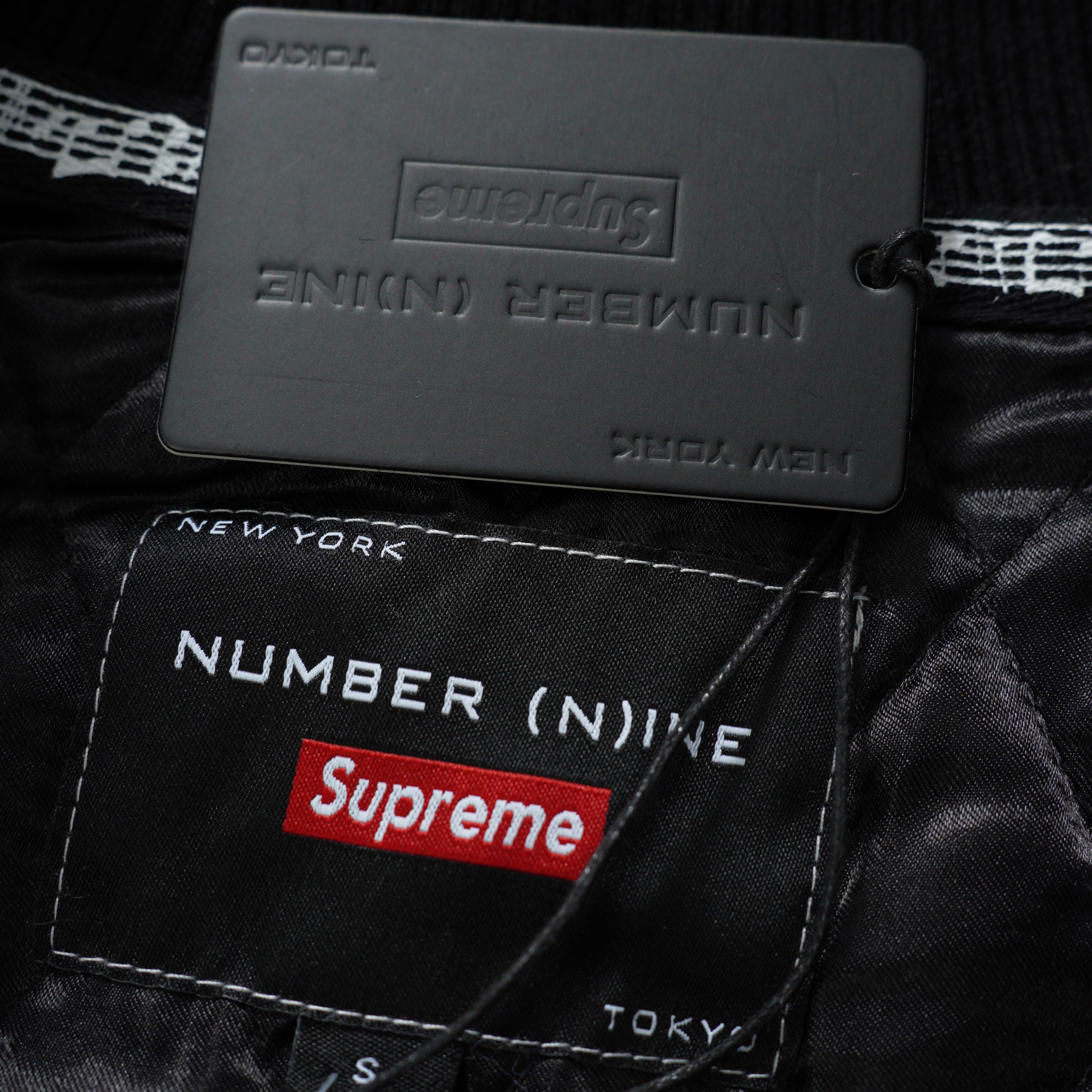 Supreme x Number (N)ine x Mickey Mouse Varsity Jacket（SUP-FW25-233）