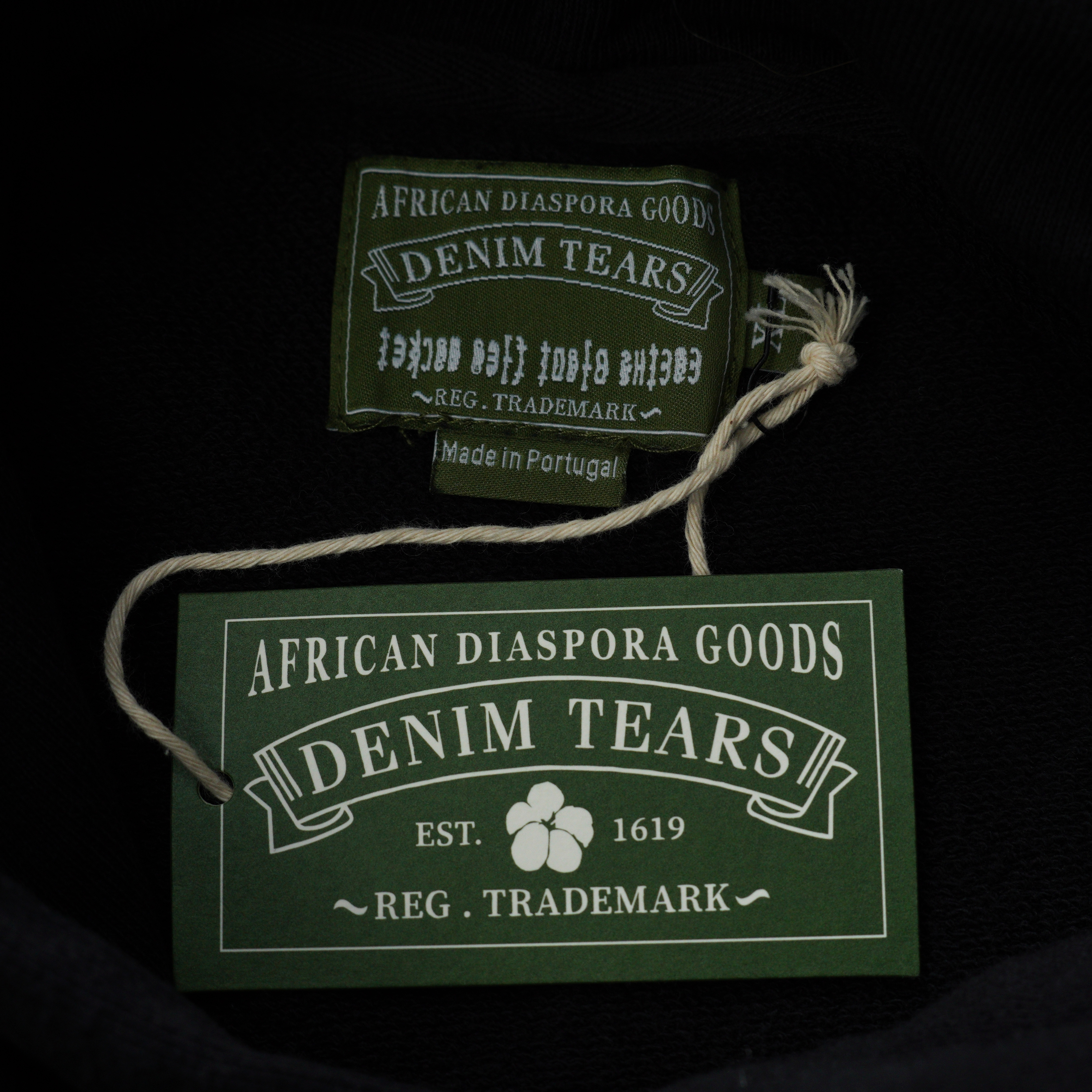 Denim Tears x CPFM Cactus Tears Wreath Hoodie Parka(DTS-FW24-010）