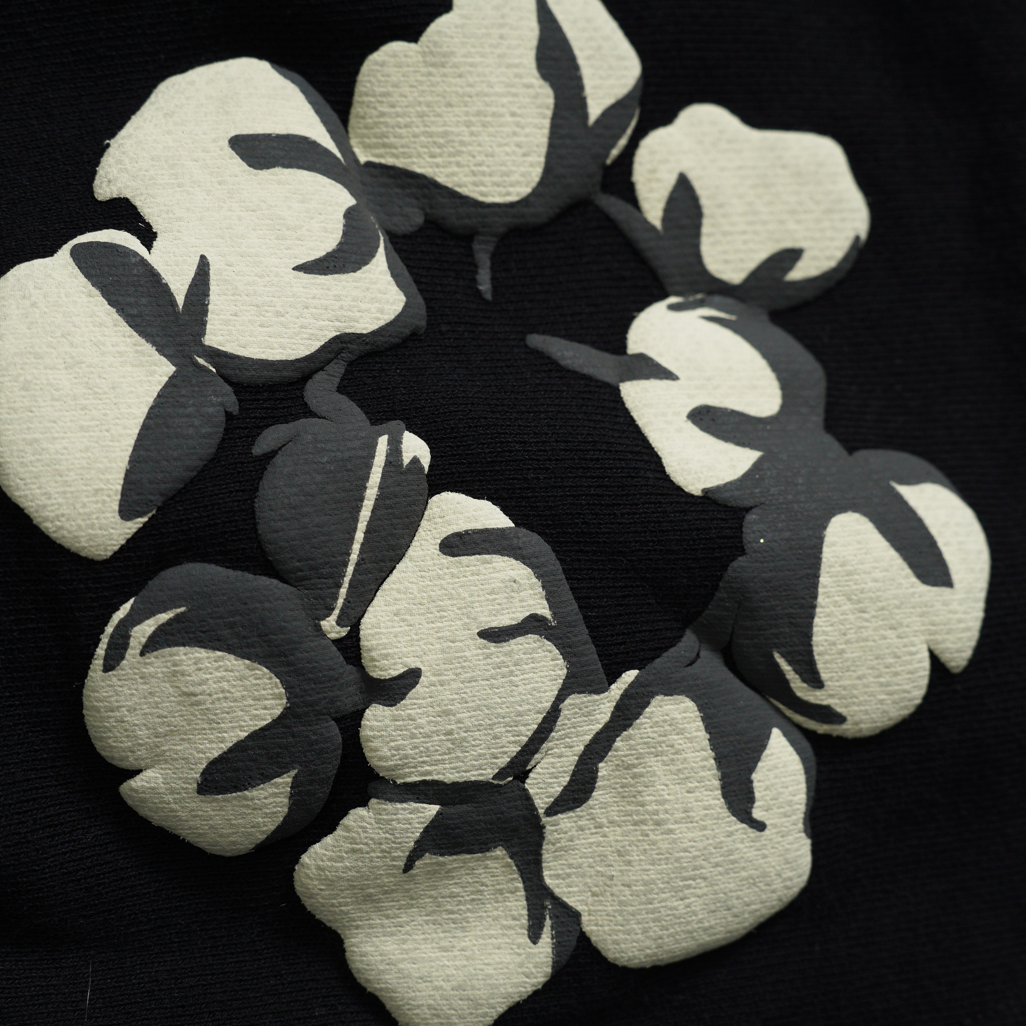 Denim Tears x CPFM Cactus Tears Wreath Hoodie Parka(DTS-FW24-010）