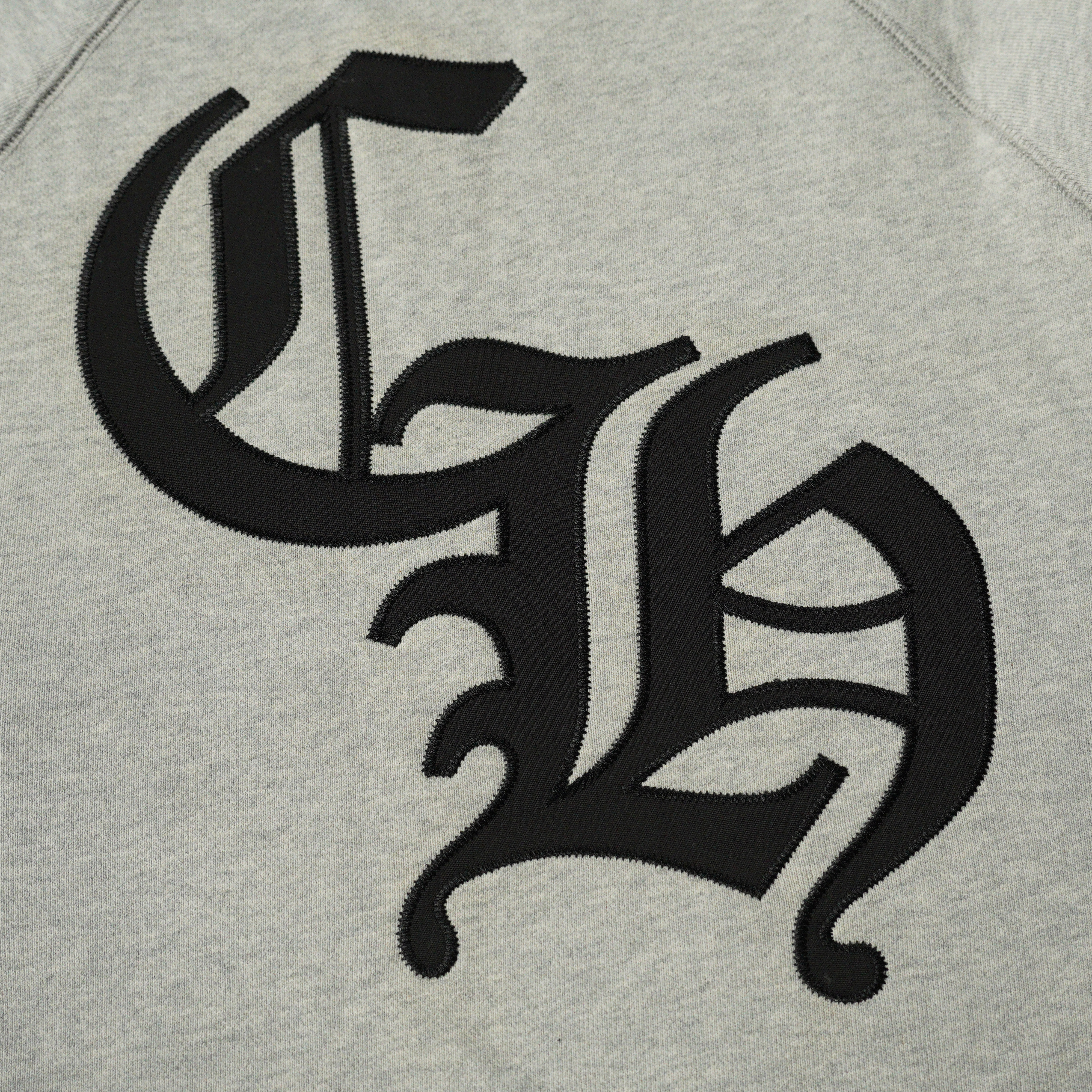 Chrome Hearts 711 Cemetery Cross Nylon CH Crewneck Sweater (1SS2504CH7CCN）