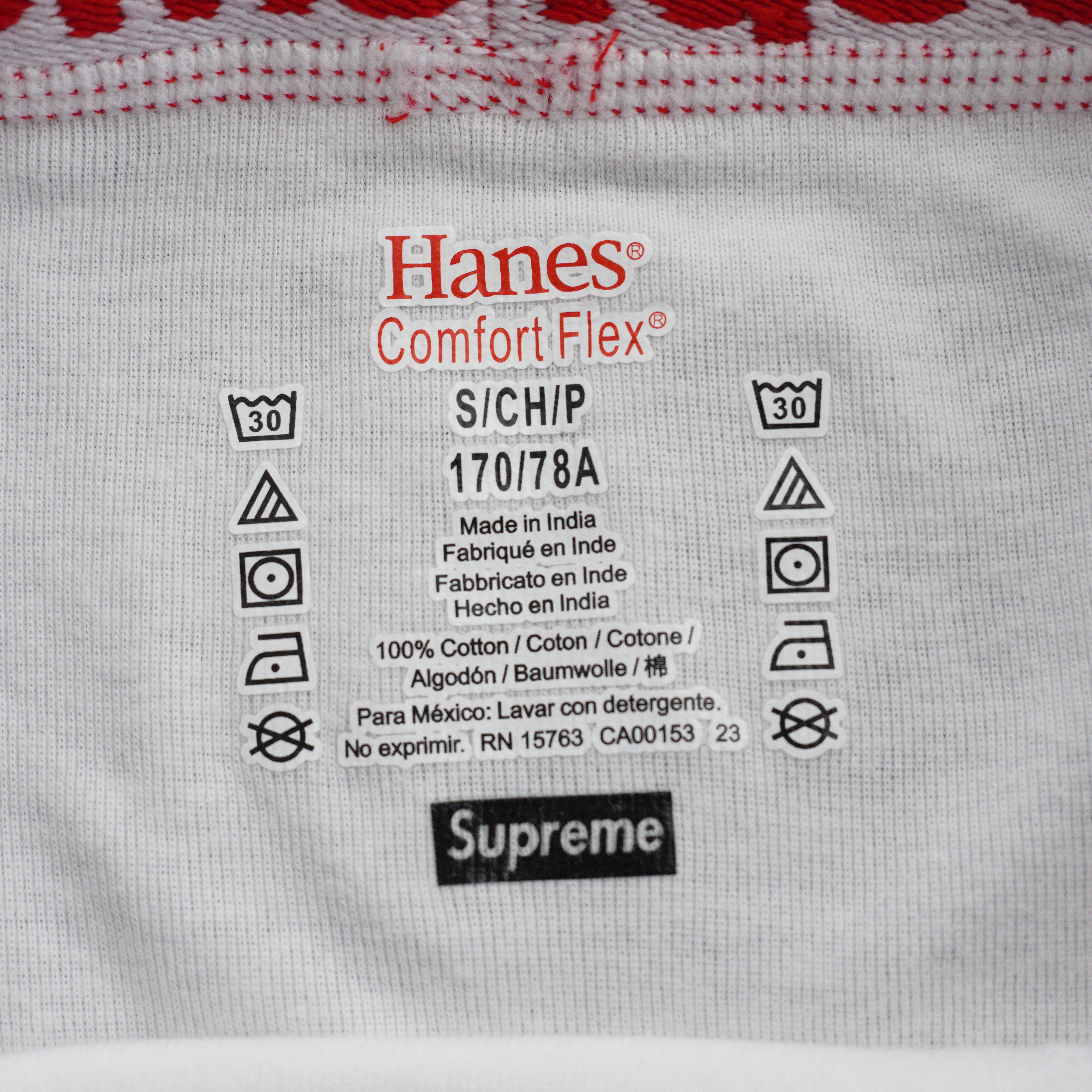 Supreme x Hanes Boxer Briefs (2 Pack)（SUP-FW24-023）