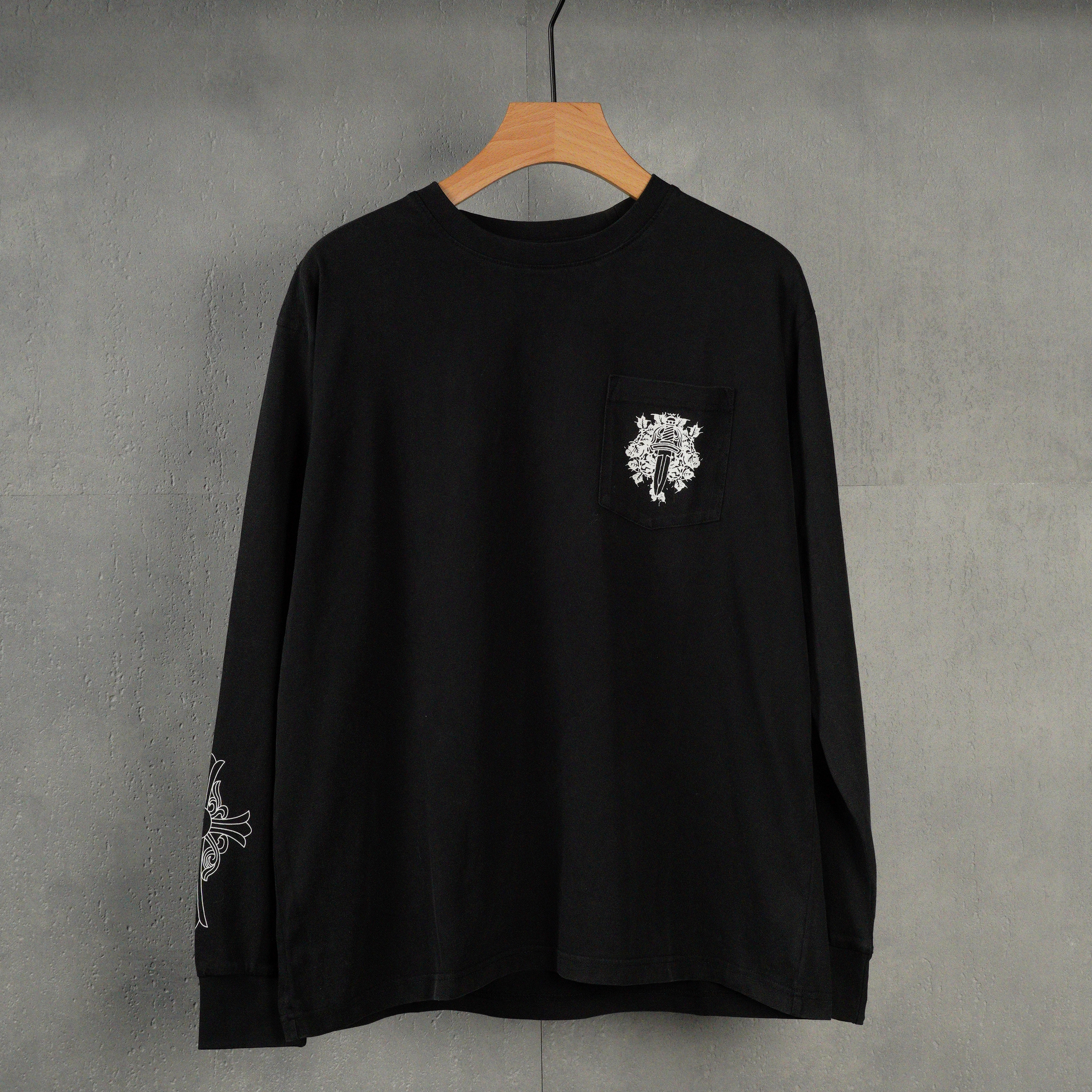 Chrome Hearts Cross Print Long-Sleeve T-Shirt（CH-T20260017）