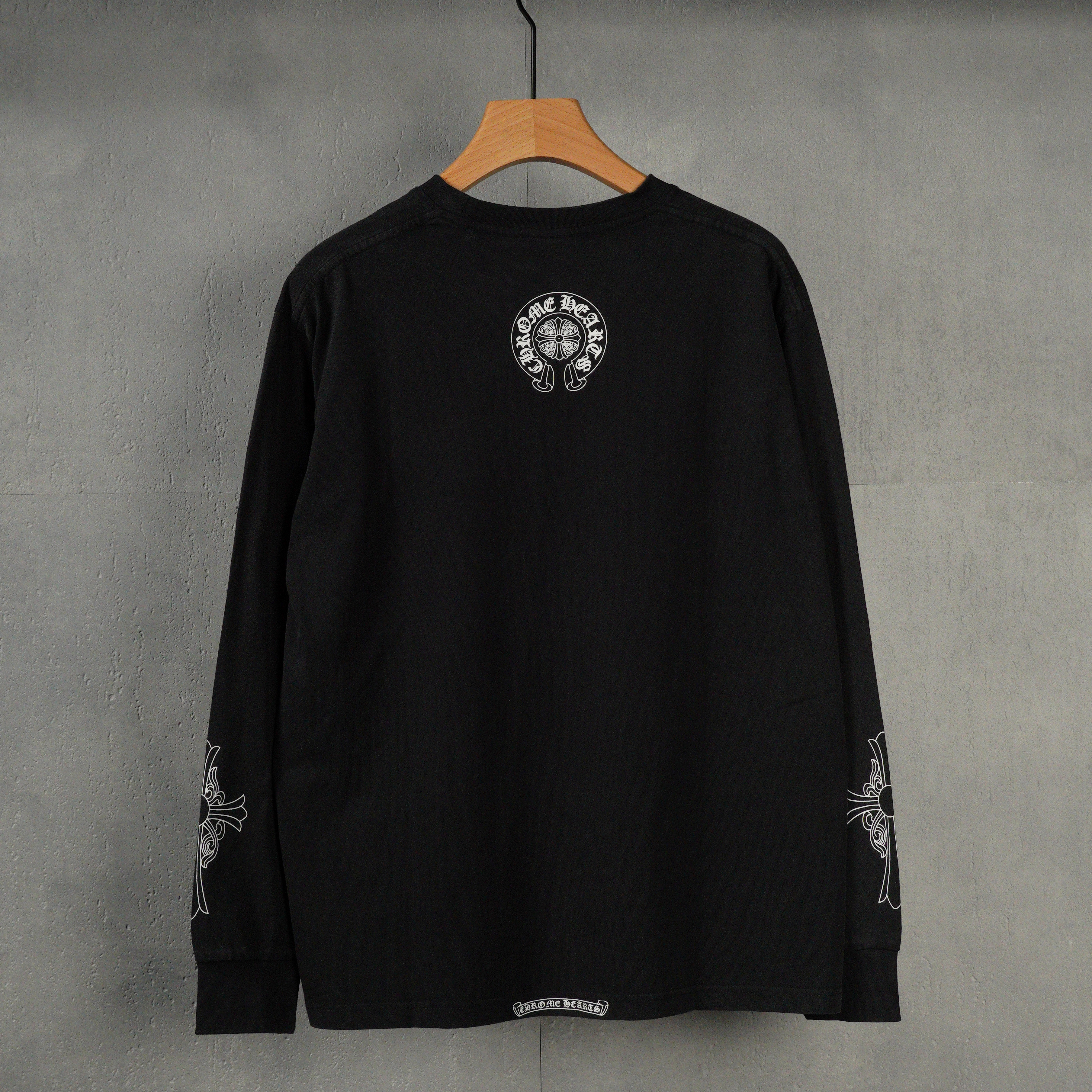 Chrome Hearts Cross Print Long-Sleeve T-Shirt（CH-T20260017）