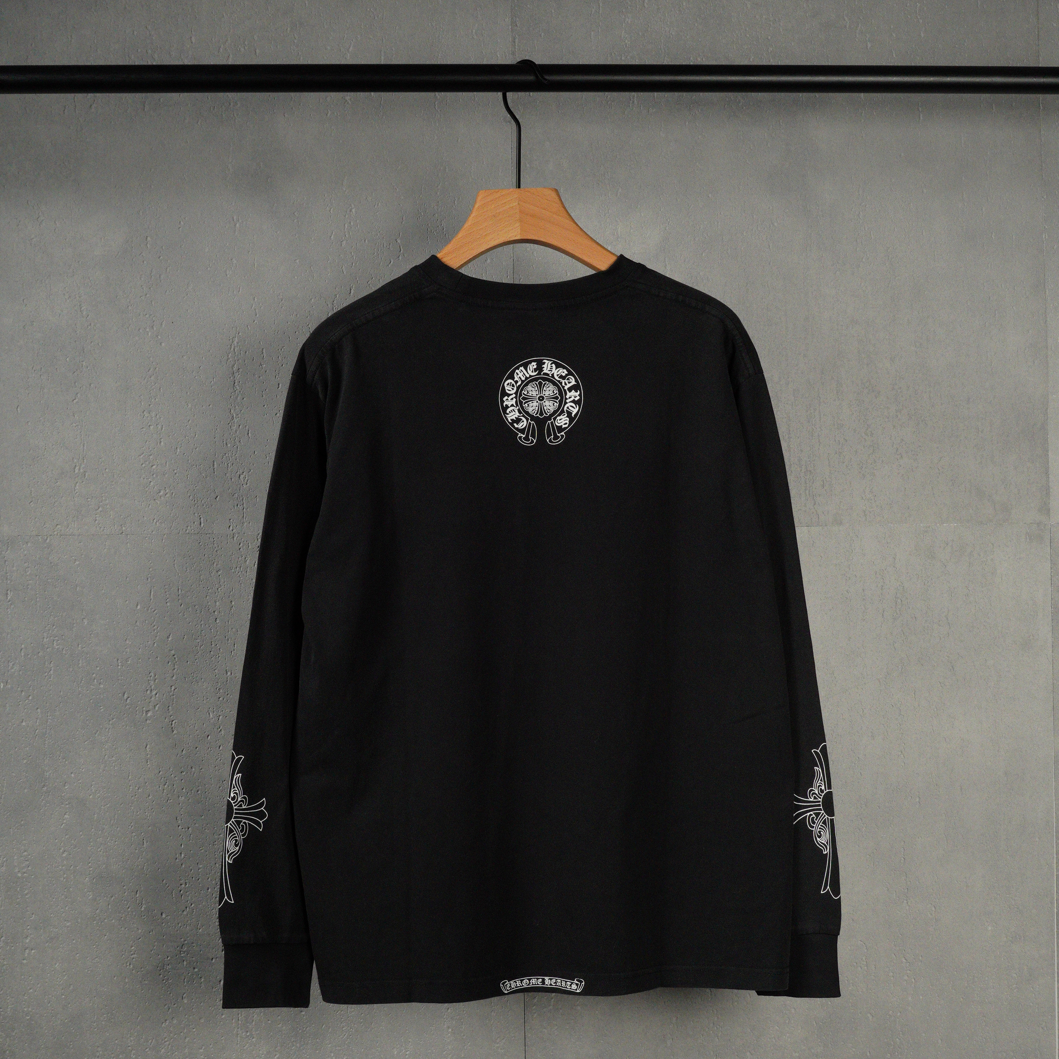 Chrome Hearts Cross Print Long-Sleeve T-Shirt（CH-T20260017）