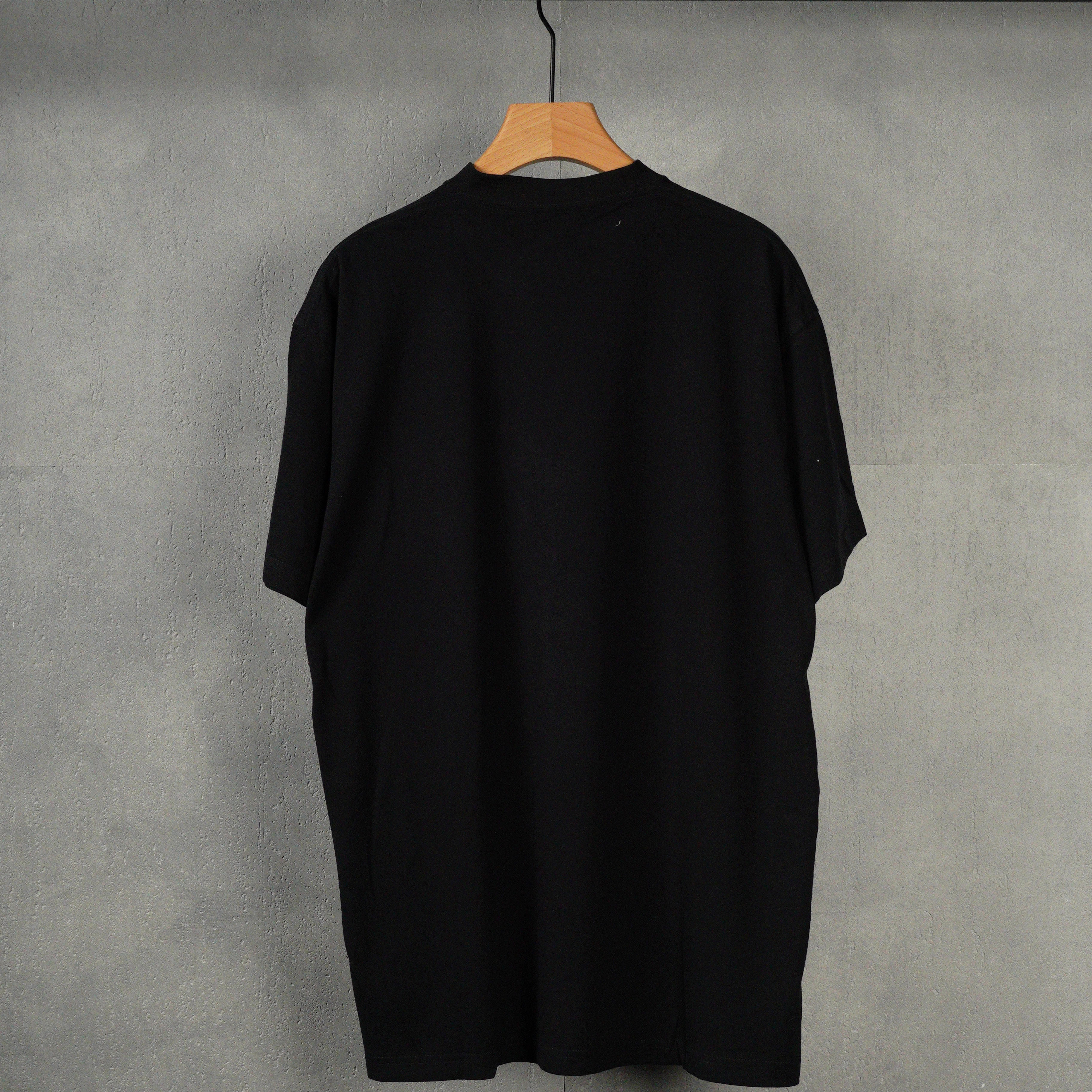BALENCIAGA Wet Brush Oversized T-Shirt "White" (850345TUVJ89000）