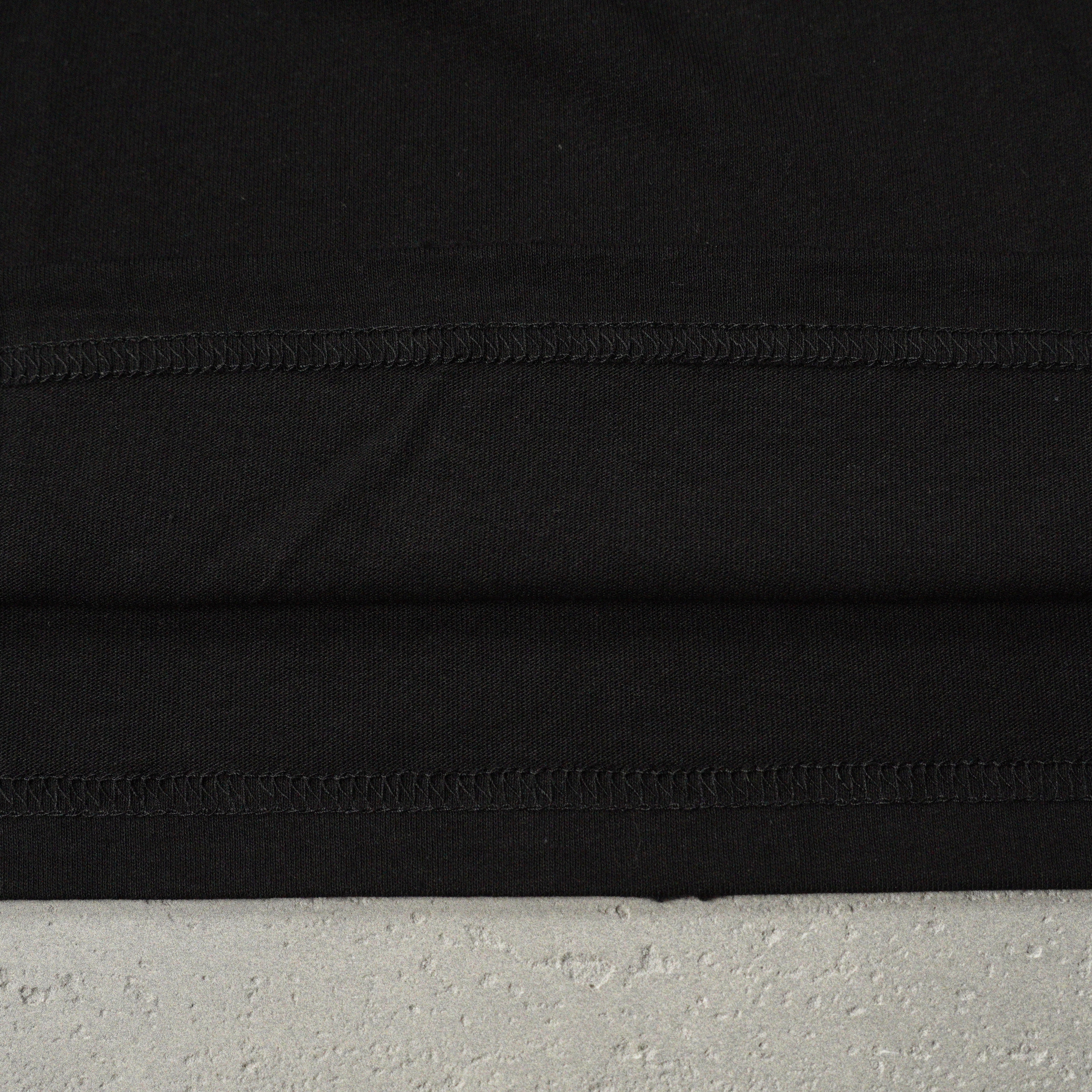 BALENCIAGA Messy Spray T-Shirt Medium Fit "Black" (764235TUVI61000）