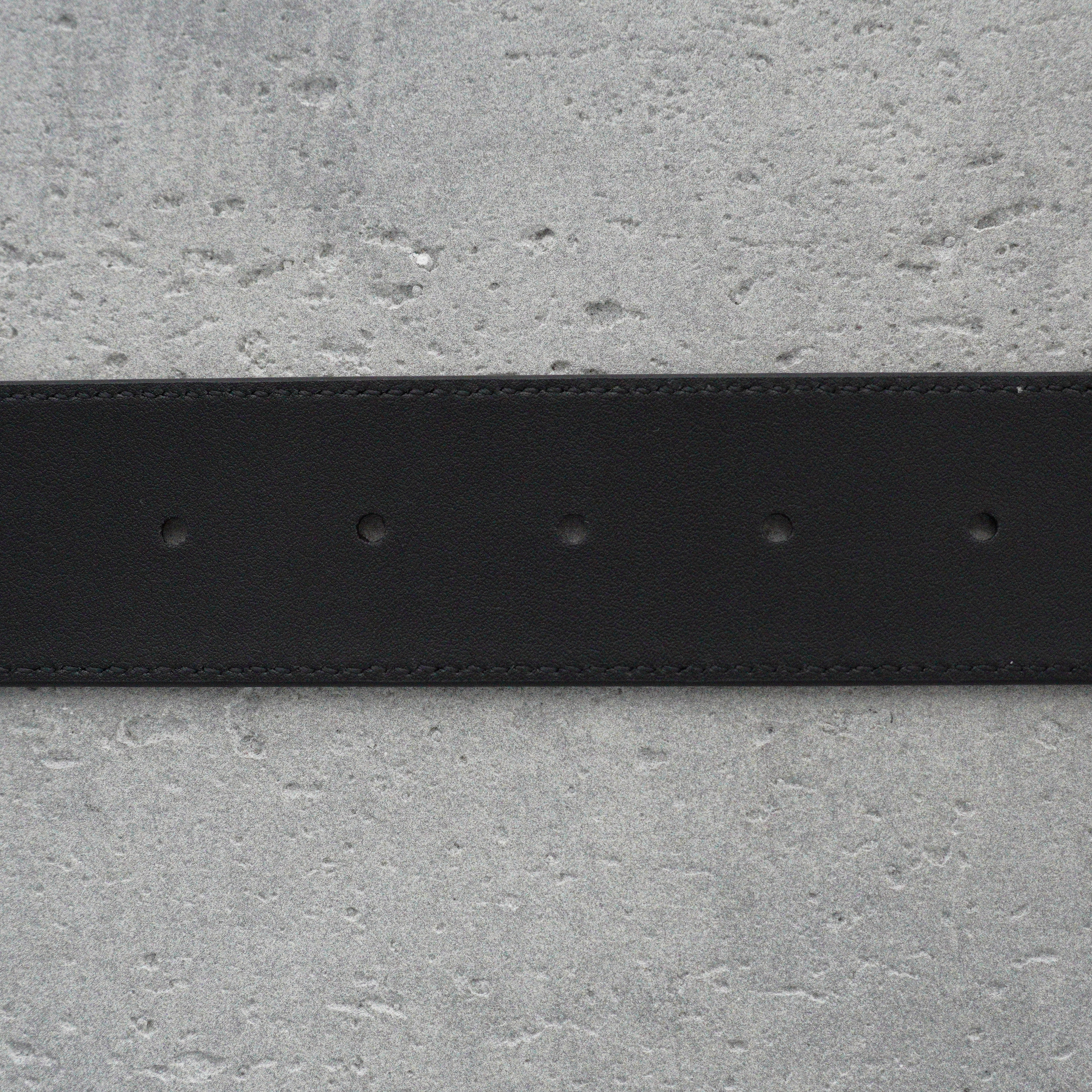 Gucci Leather Signature Belt -3.8cm （370543-CWC1G-1000）