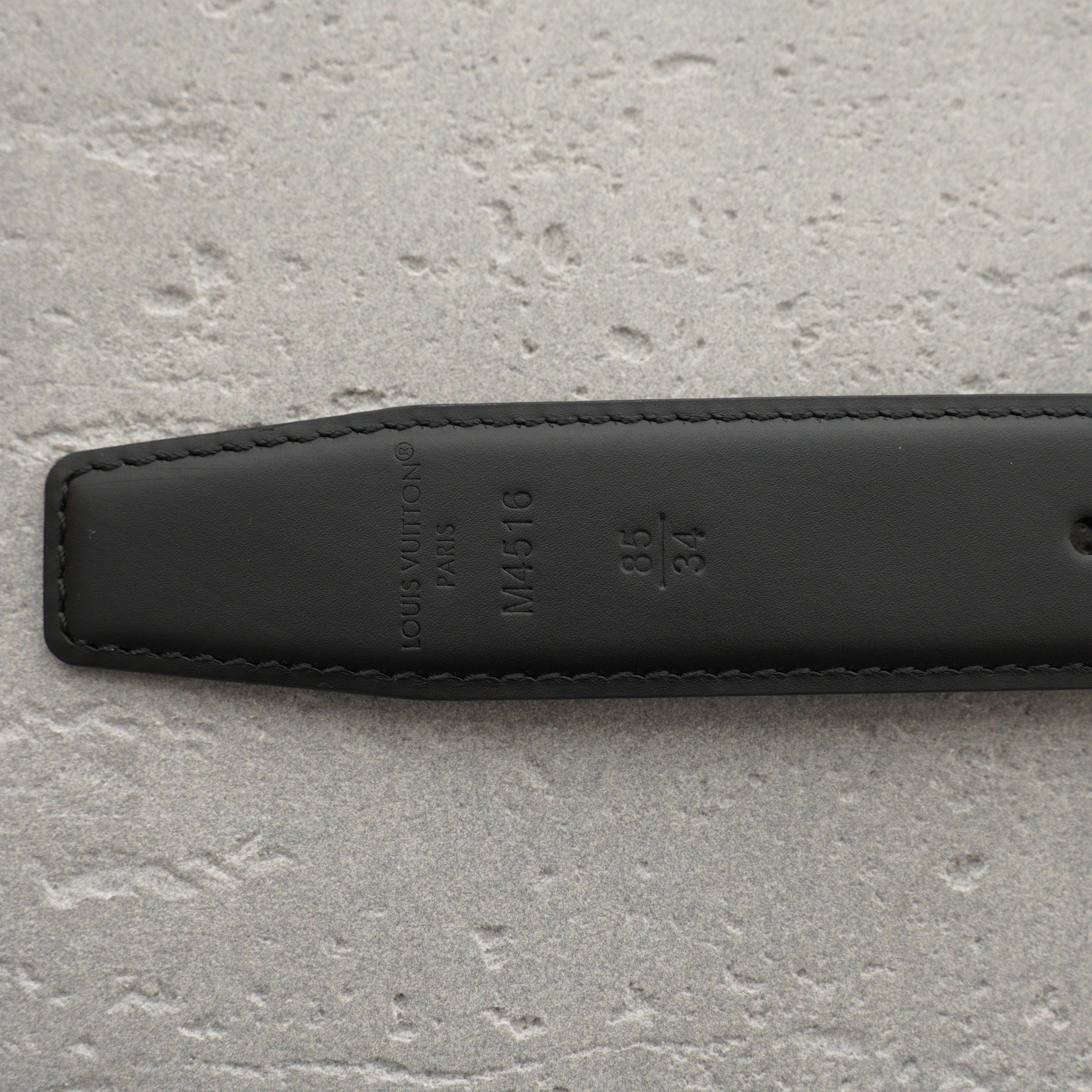 PRADA Saffiano Leather Belt In Black-3.5cm（2CM206-053-F0002）