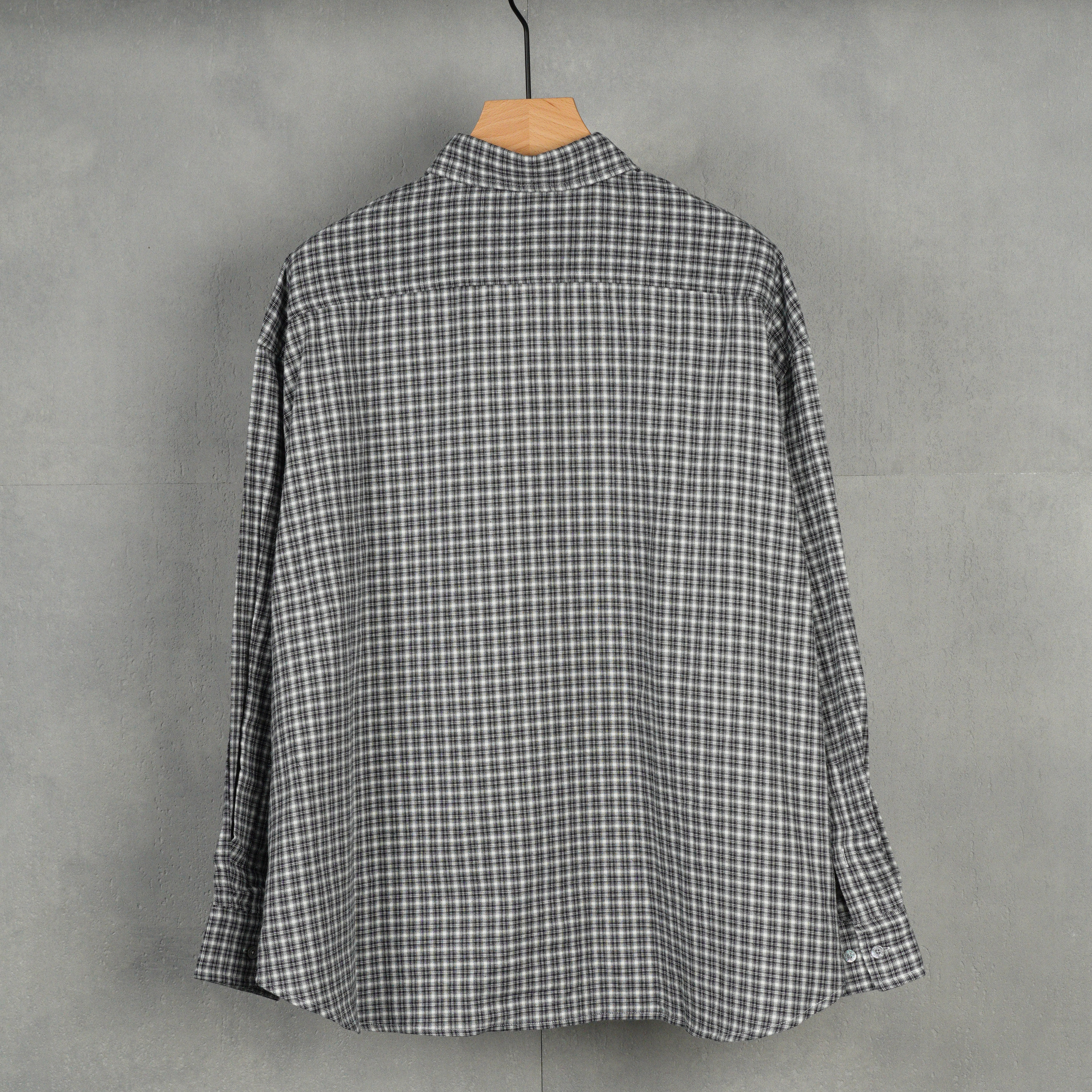 Acne Studios Check Shirt Black/White (BB0667-J83）