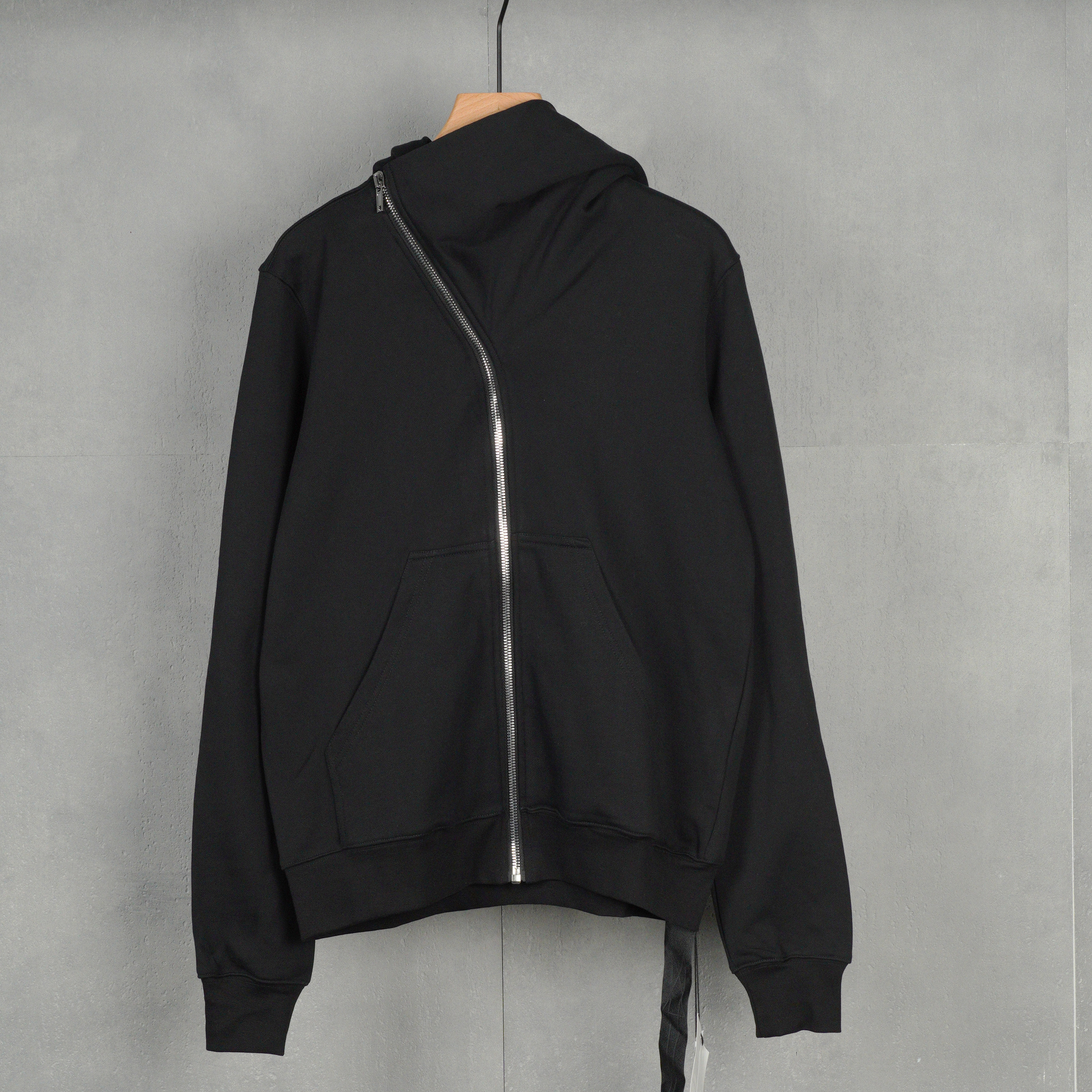 Rick Owens DRKSHDW x Champion Zip Hoodie Black Collaboration（DU18F7286F-09）