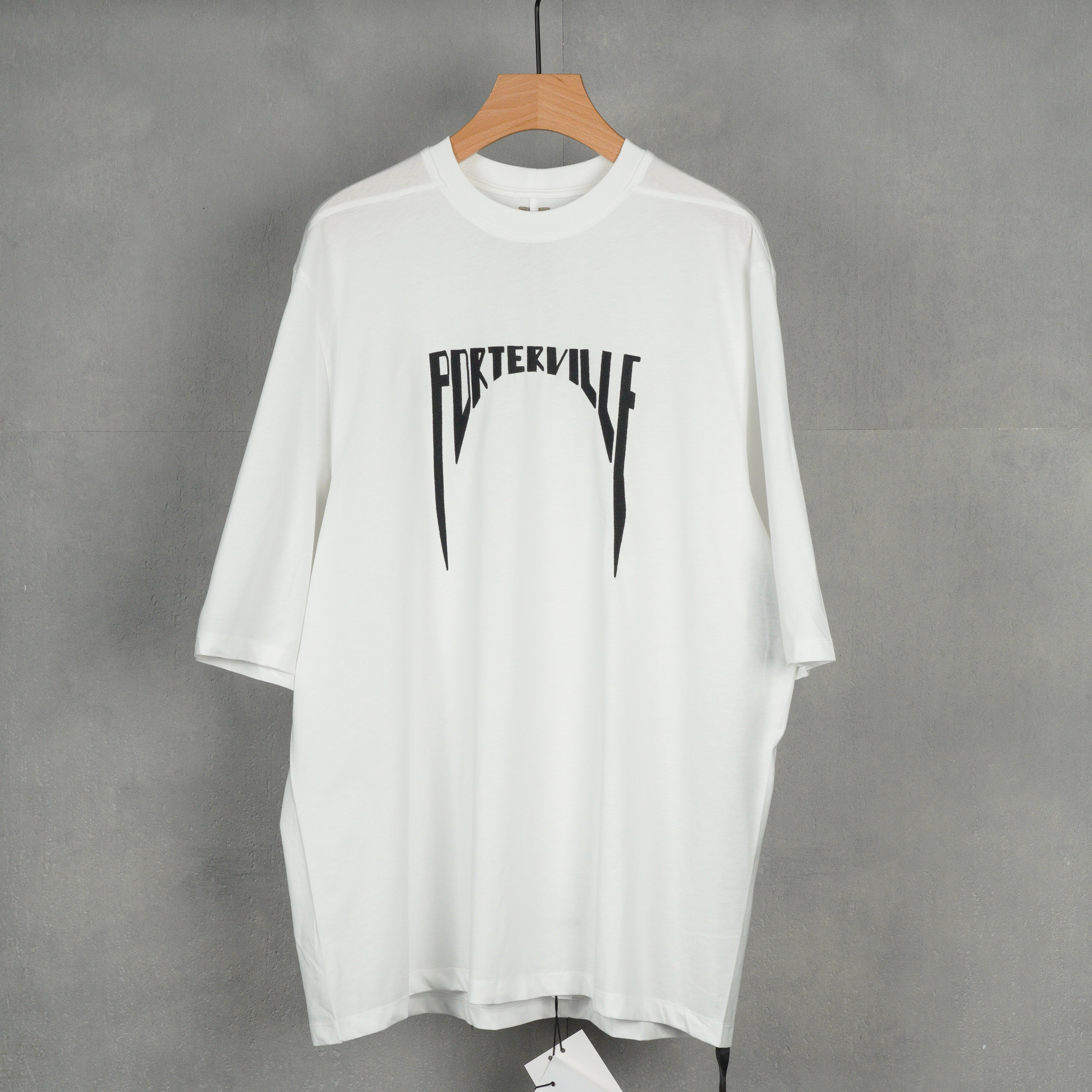 Rick Owens Ricamata Jumbo Tee（RR02D6274RNEM7-0908）
