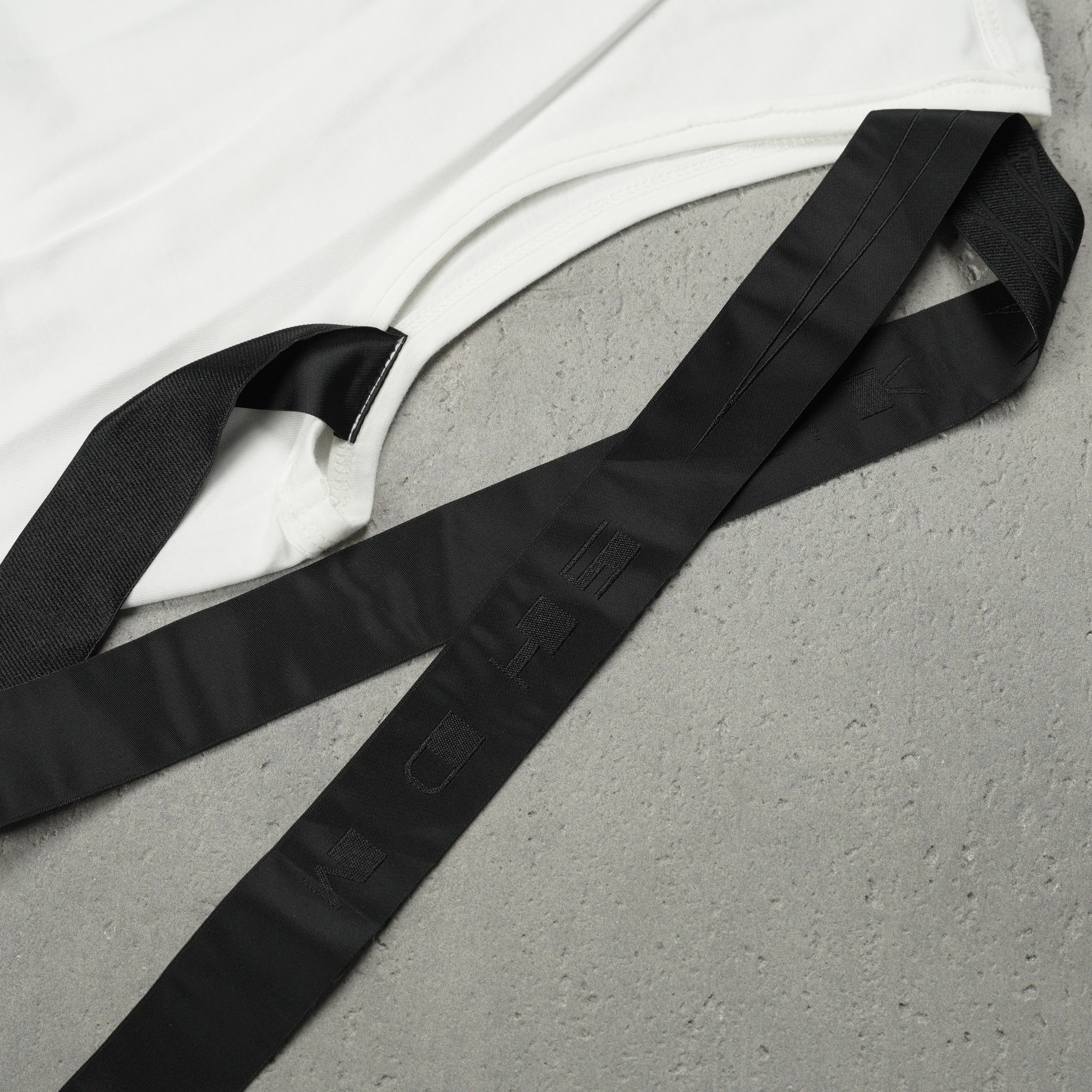 RICK OWENS Oversized Sleeveless Crewneck T-Shirt（RU01D3160BA-09）