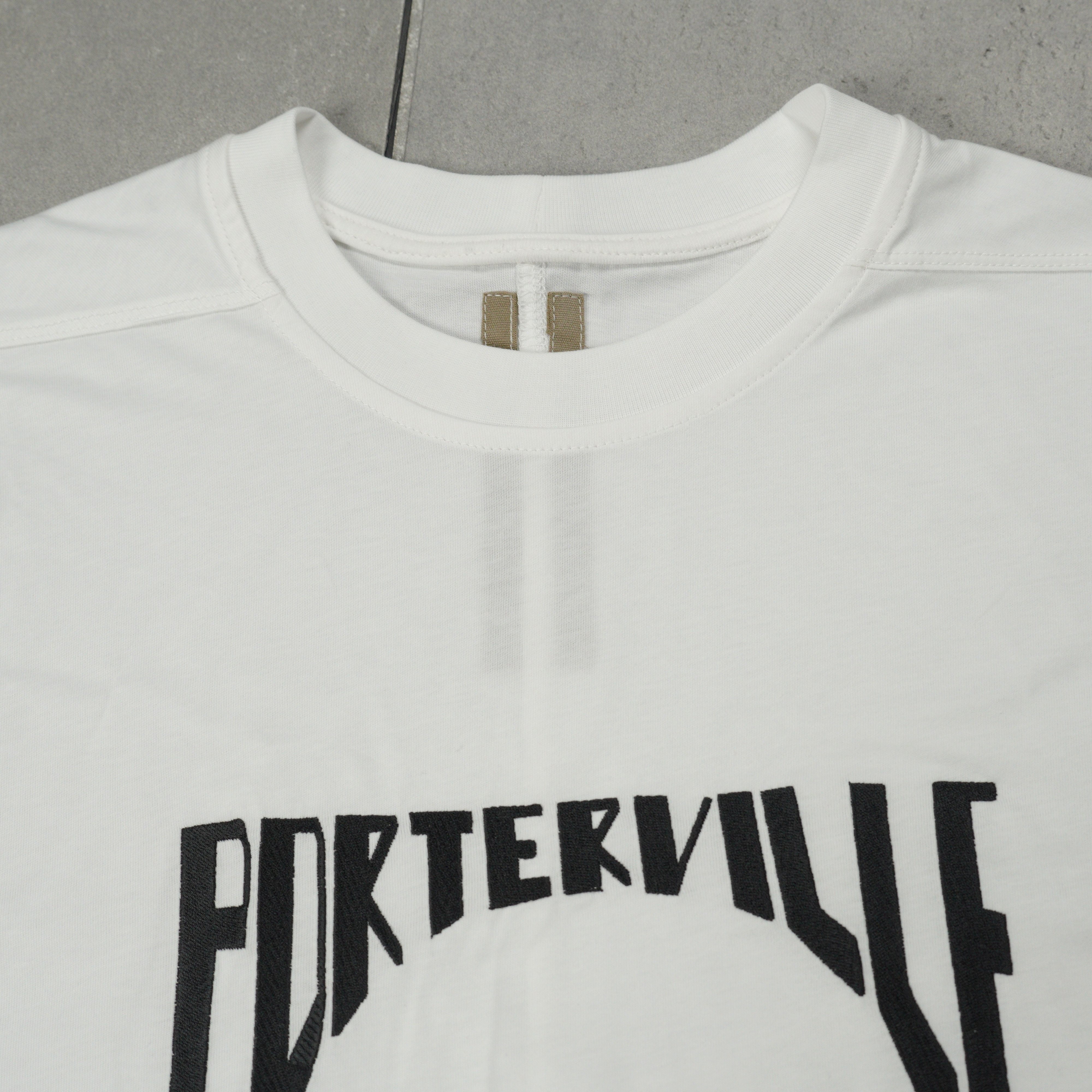 Rick Owens Ricamata Jumbo Tee（RR02D6274RNEM7-0908）