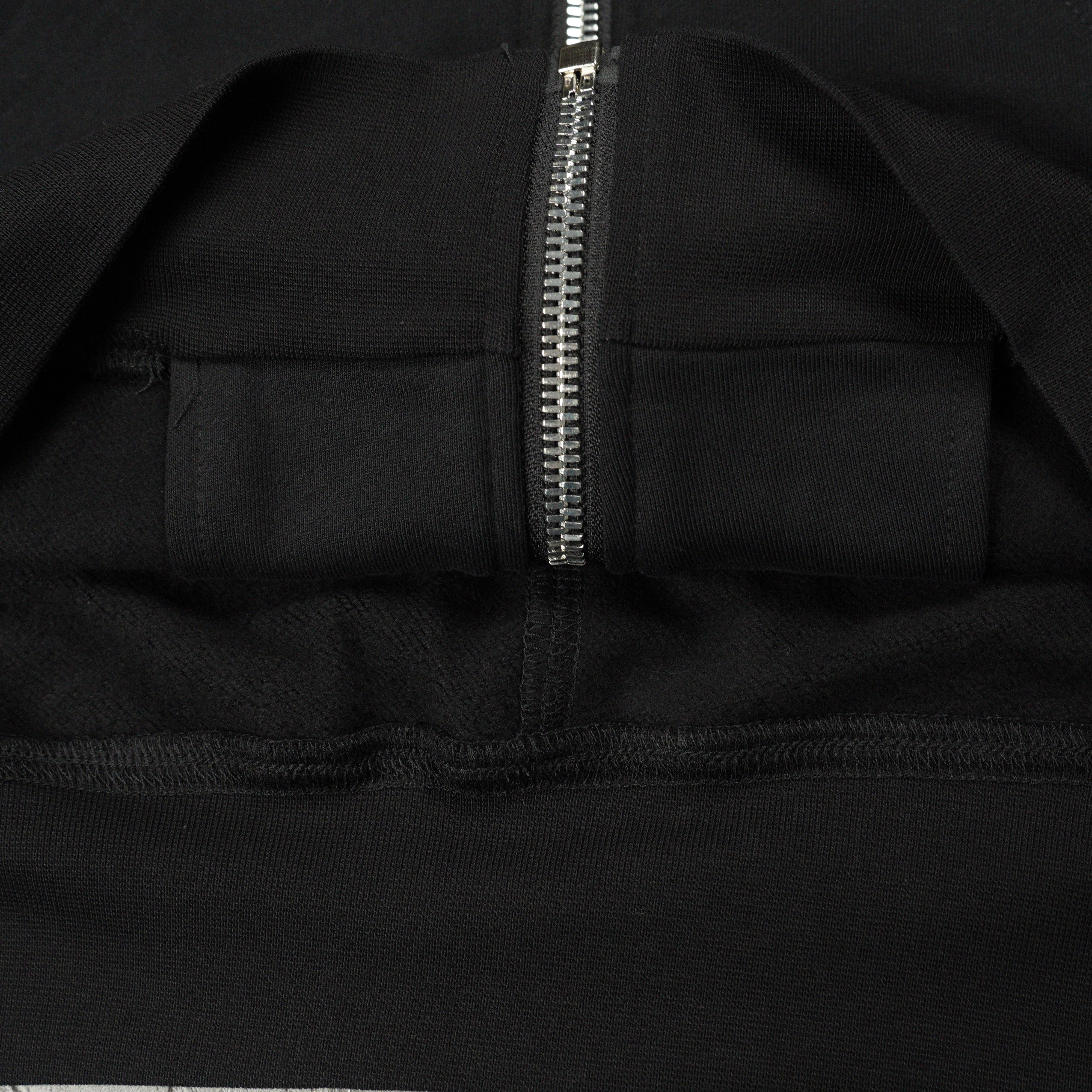 Rick Owens DRKSHDW x Champion Zip Hoodie Black Collaboration（DU18F7286F-09）