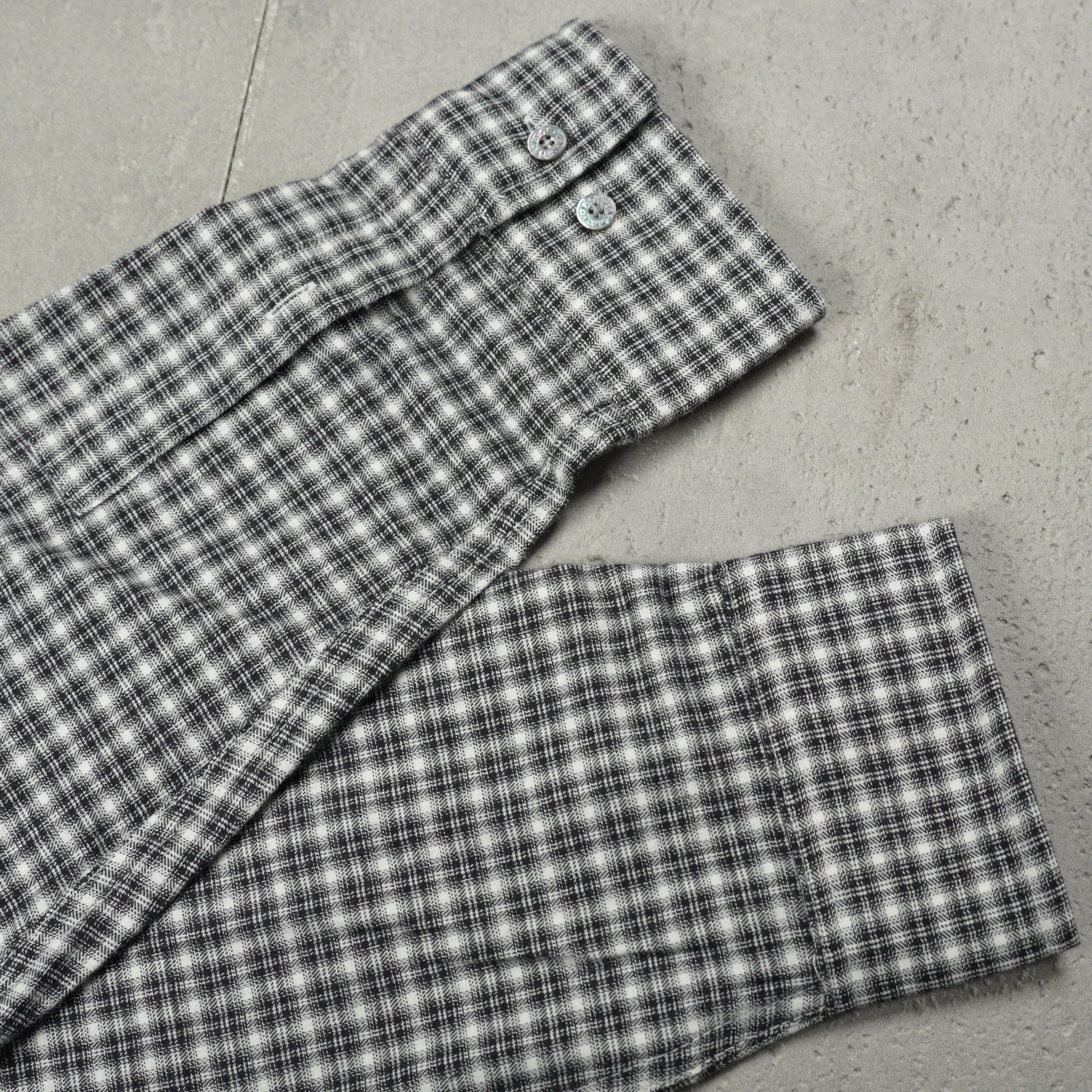 Acne Studios Check Shirt Black/White (BB0667-J83）