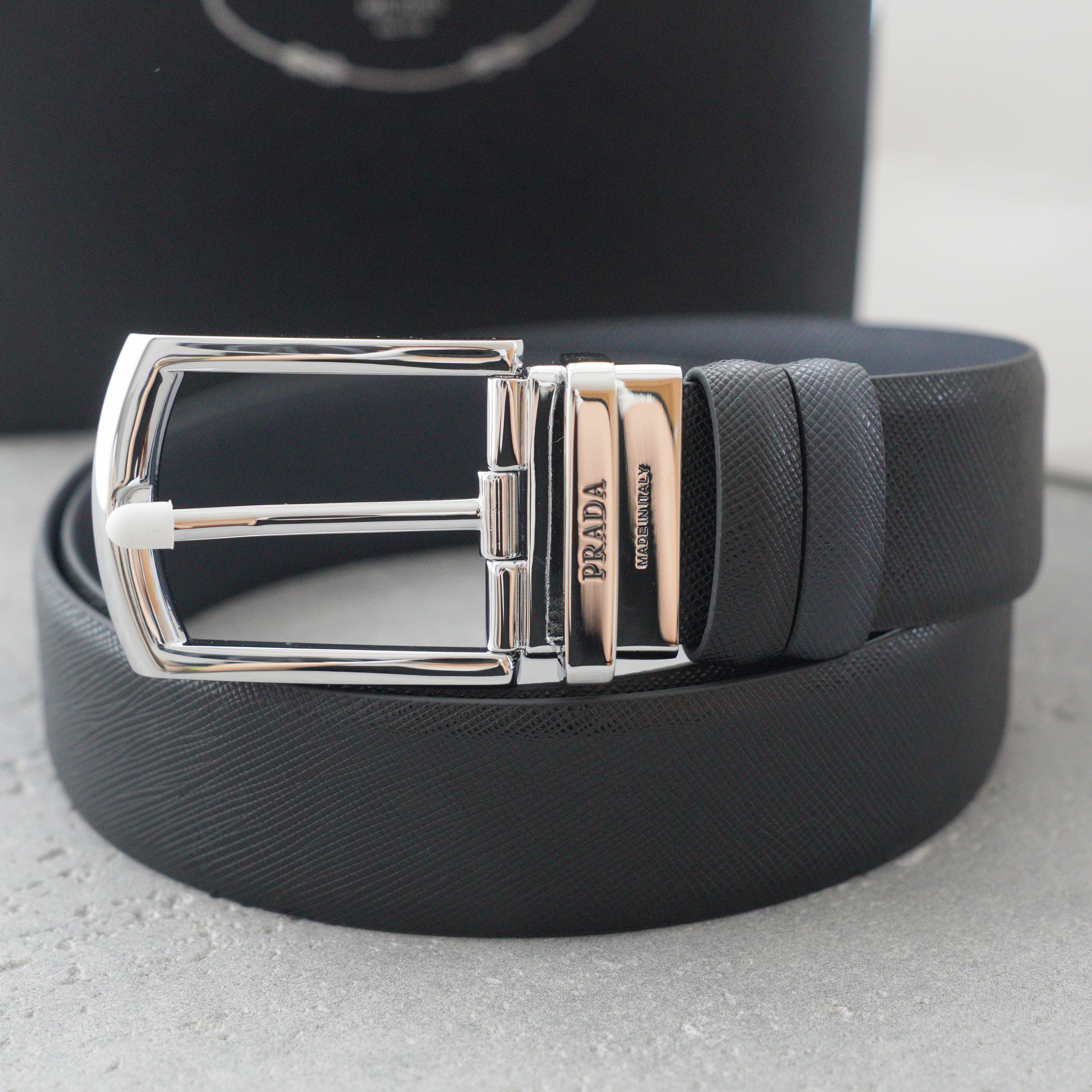 Prada leather belt-3.4cm（2CC468053F0XCR85）