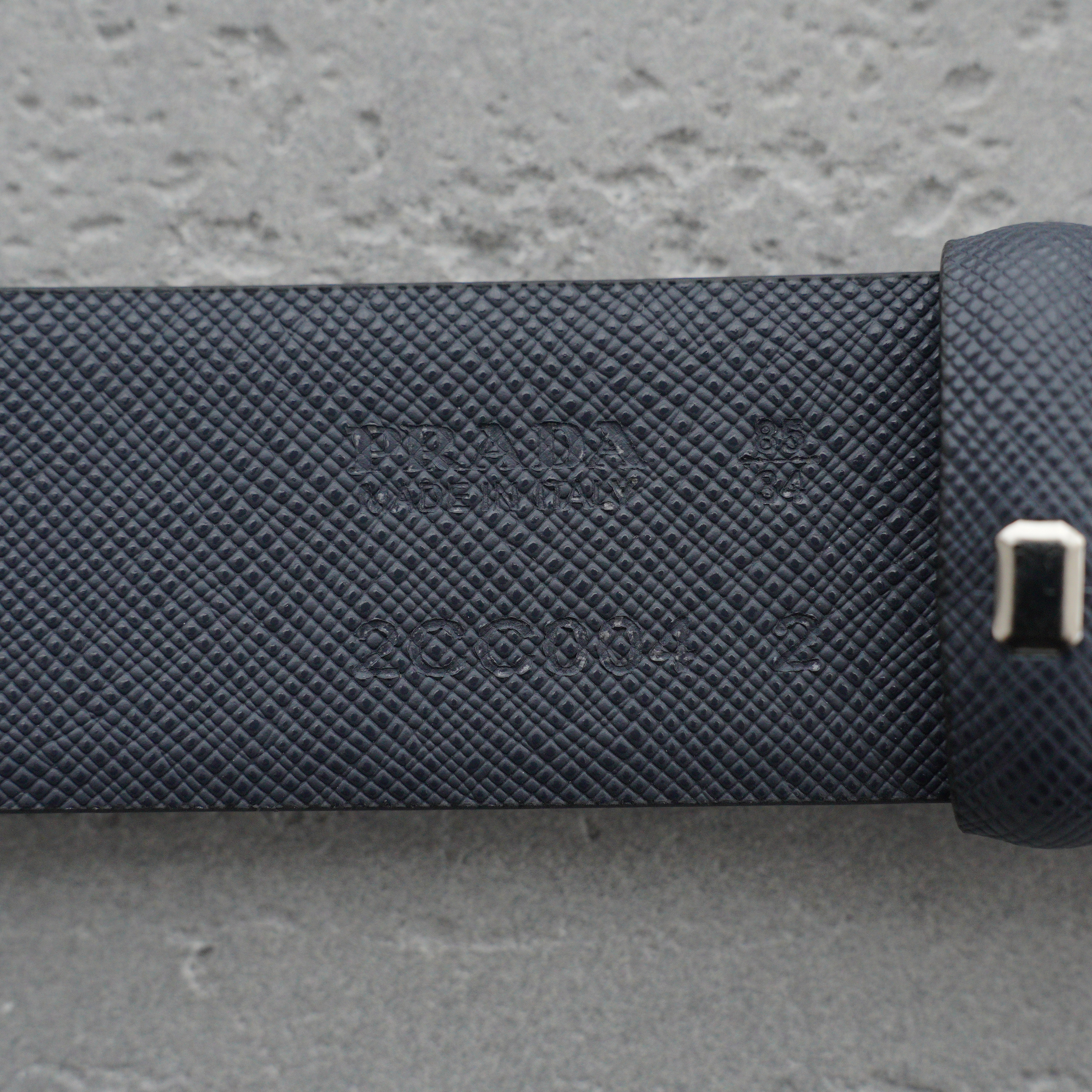 Prada leather belt-3.4cm（2CC468053F0XCR85）
