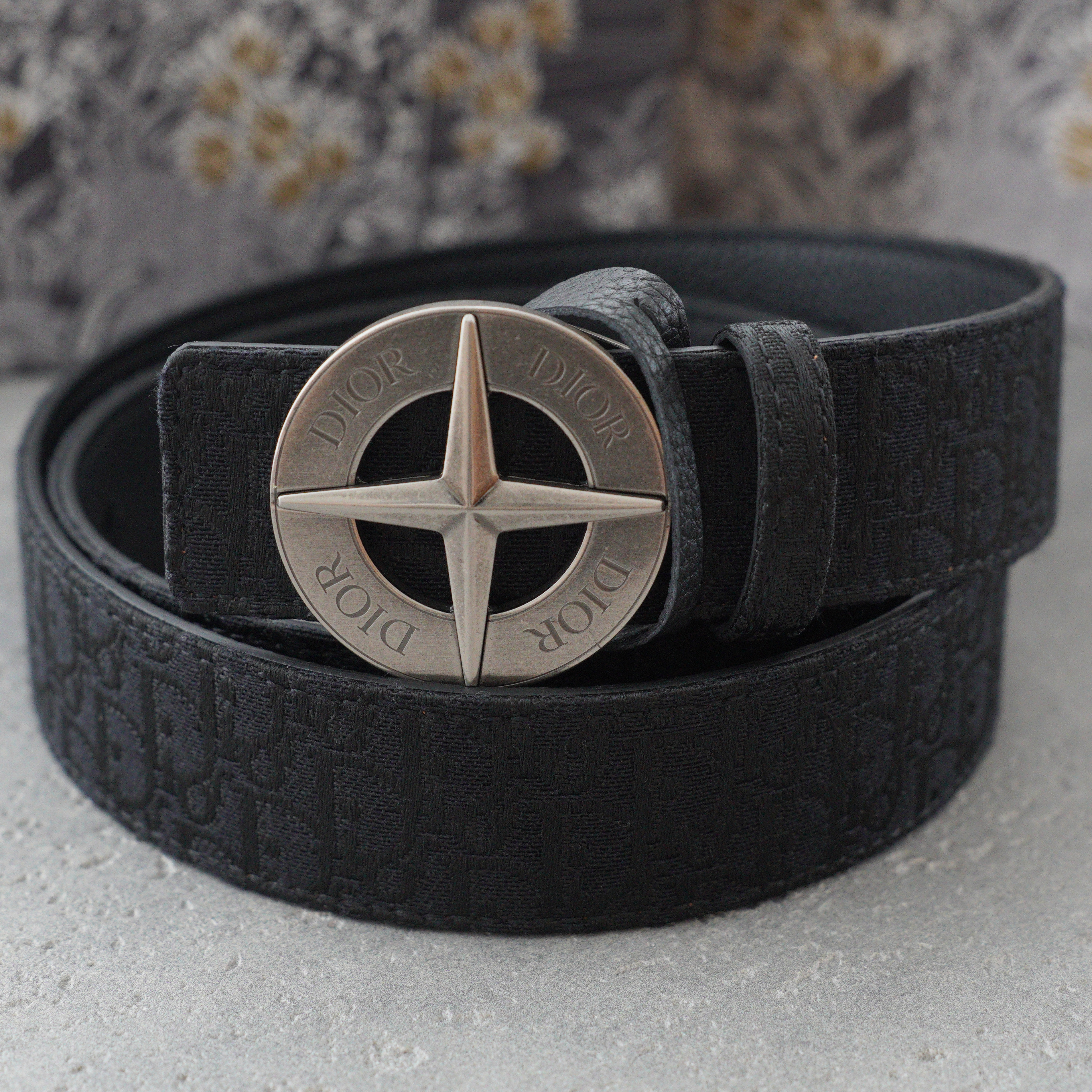 Dior x STONE ISLAND Belt（4975PNMET_H12K）