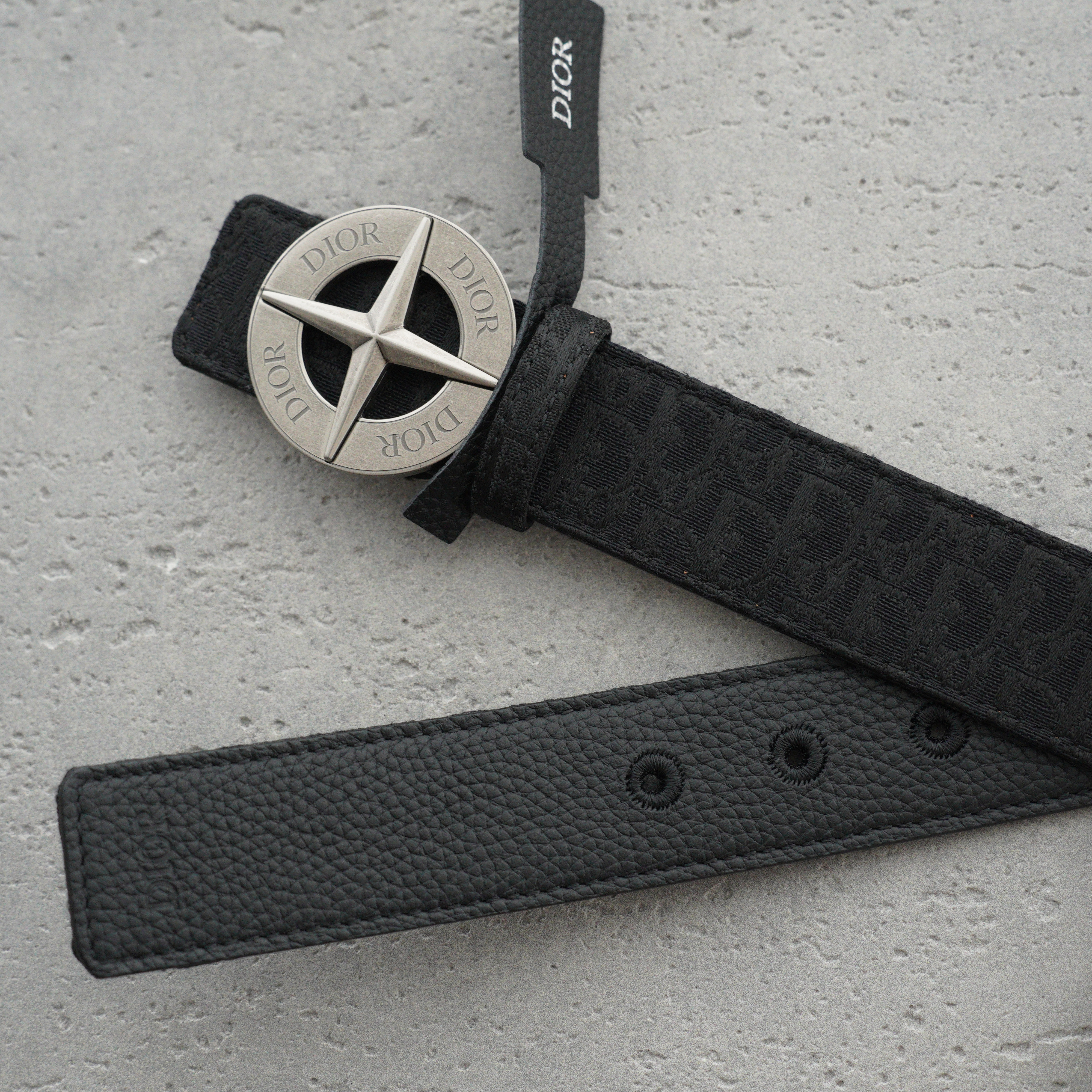 Dior x STONE ISLAND Belt（4975PNMET_H12K）