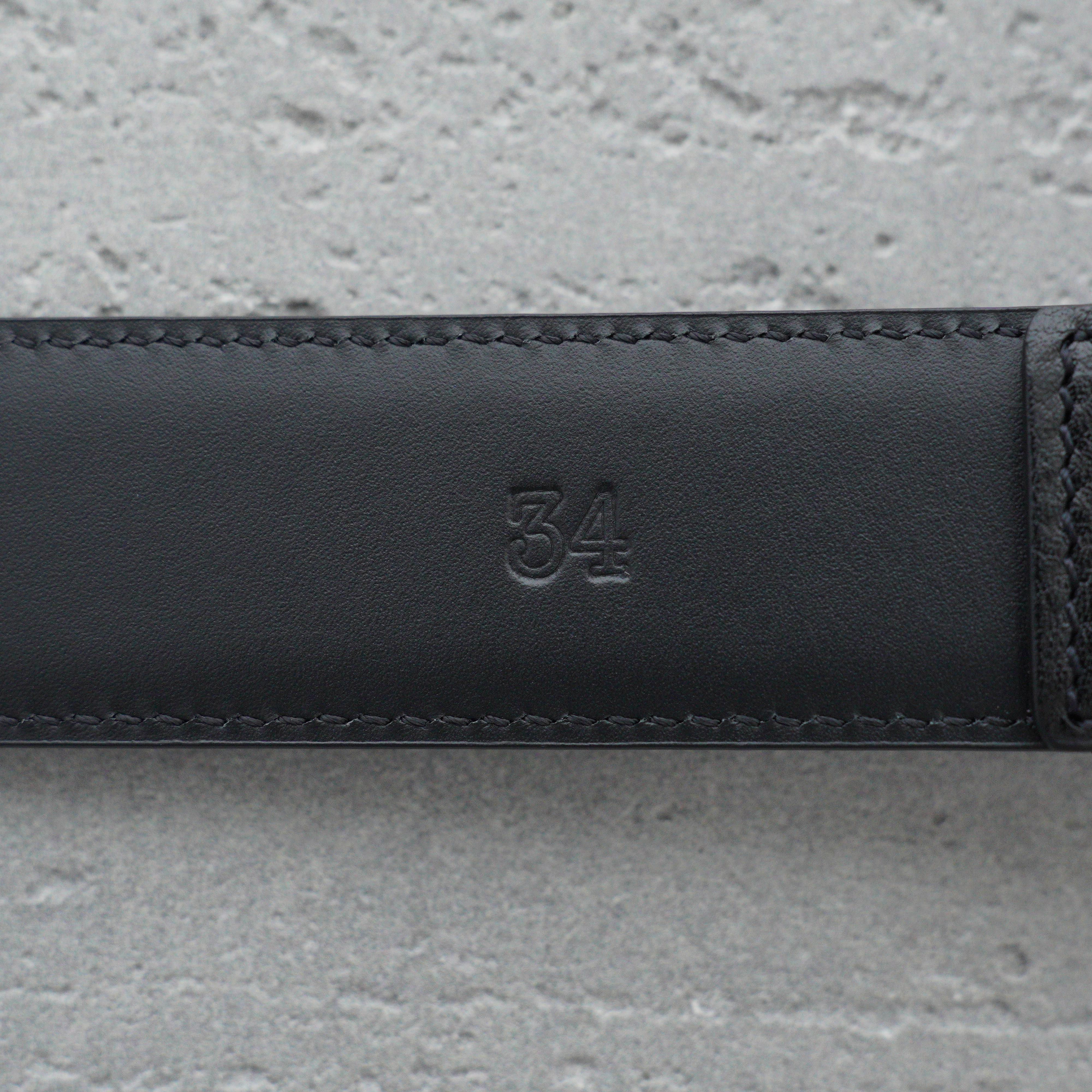 Chrome Hearts Waxed Punk Leather Belt-3cm（CH16019）