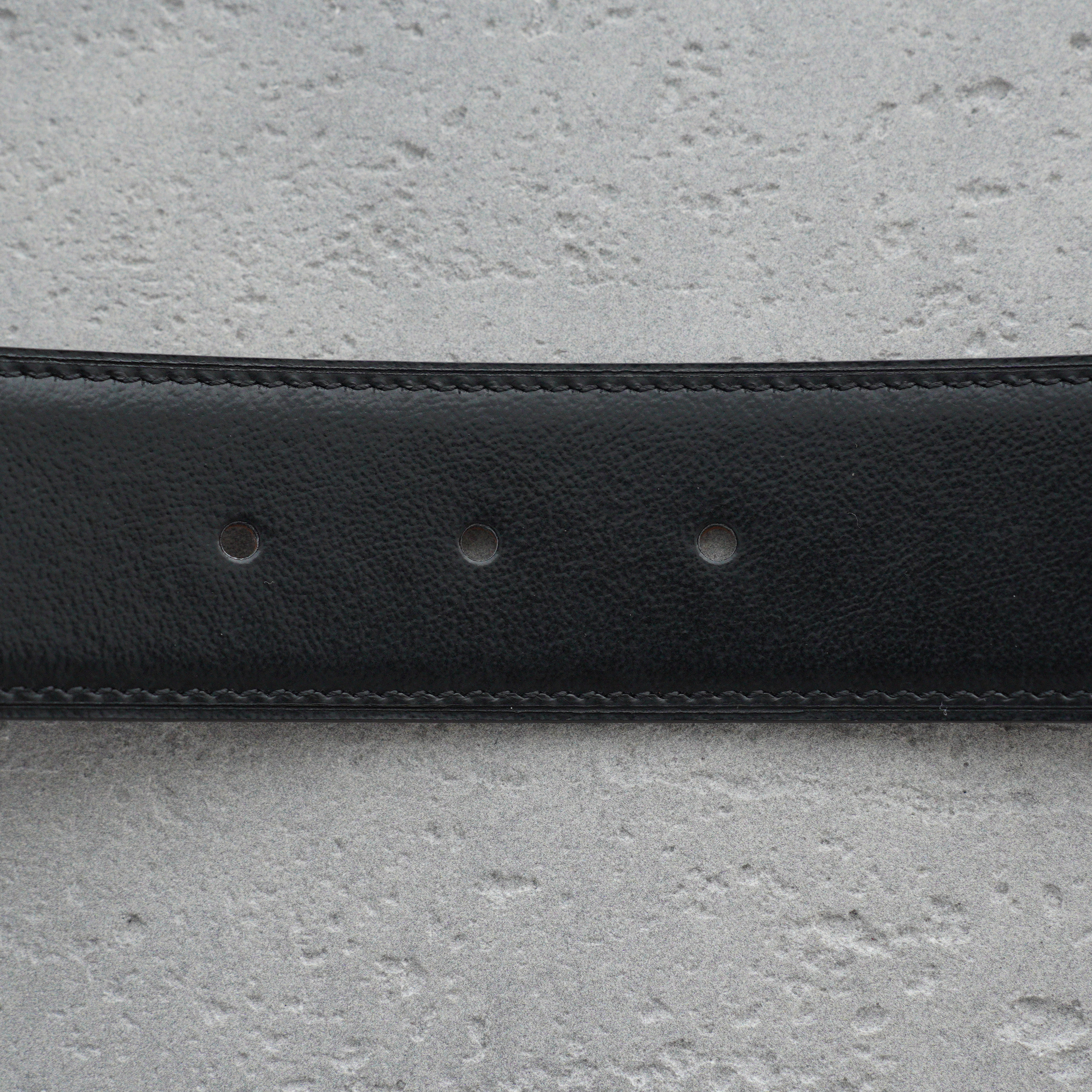 Hermès H buckle and double-sided leather strap 32 mm（H064544CC06-H073967CAAA）