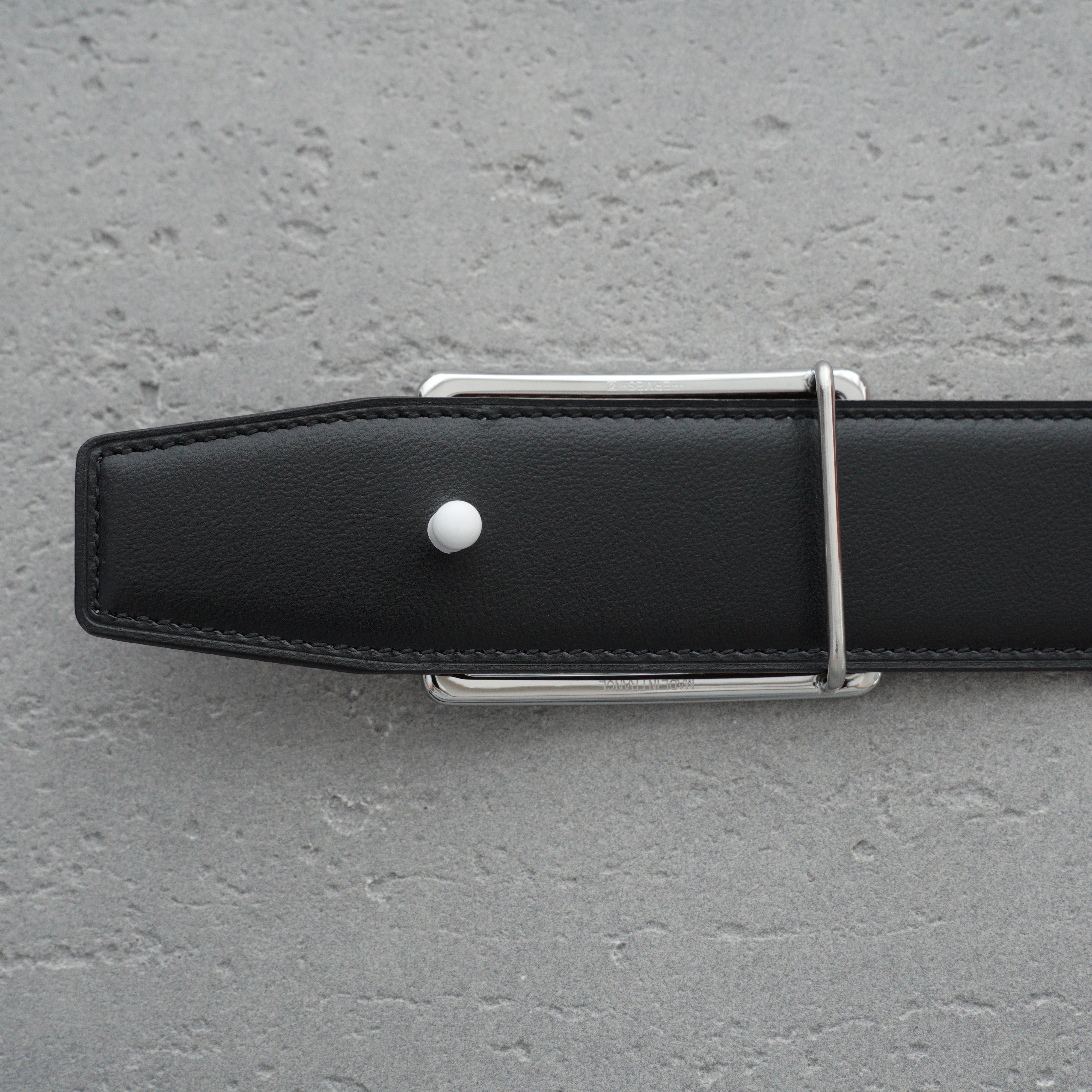 Hermes -- Leather Belts Men's-3.8cm（H081675CK05-H077971CAAA105）