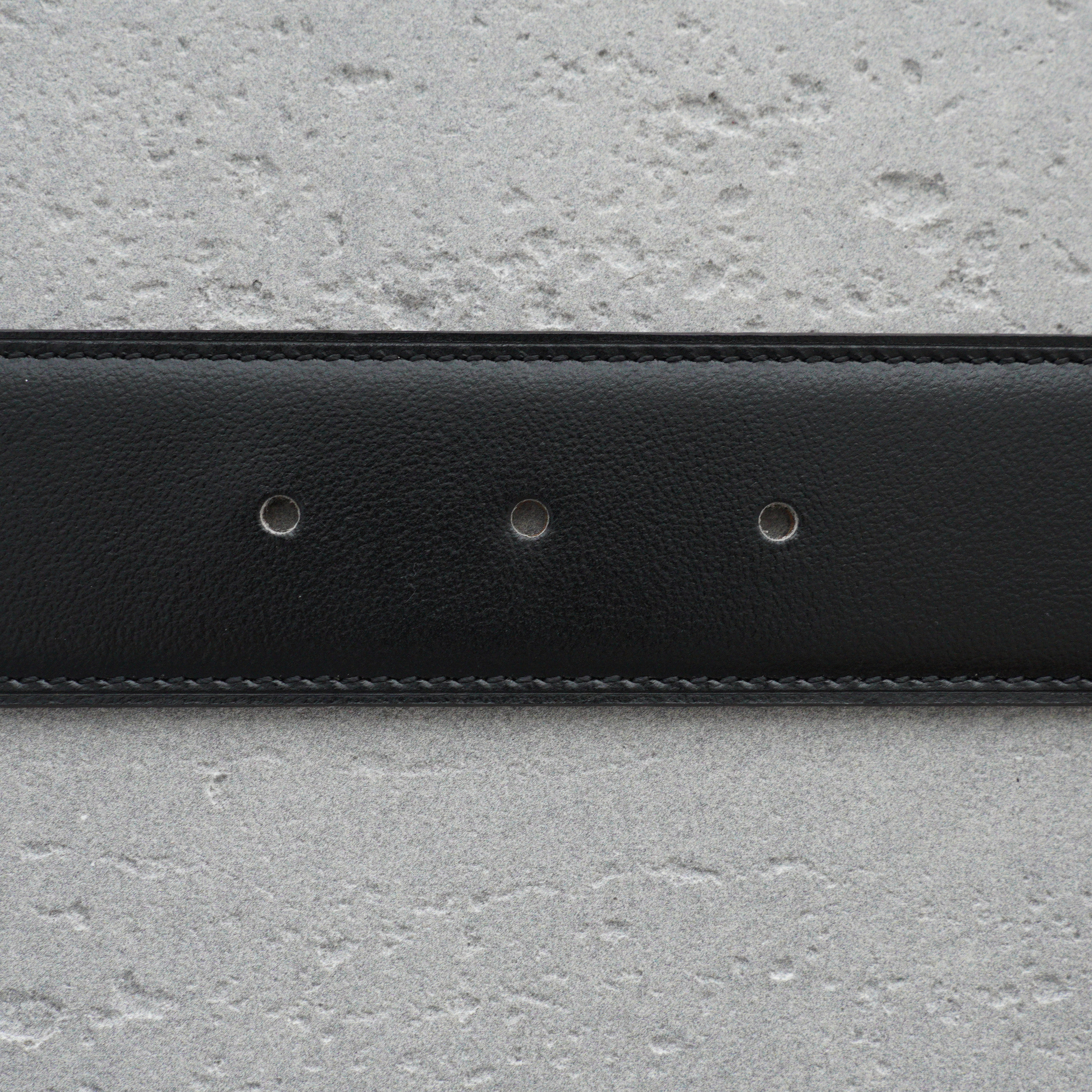 Hermes -- Leather Belts Men's-3.8cm（H081675CK05-H077971CAAA105）