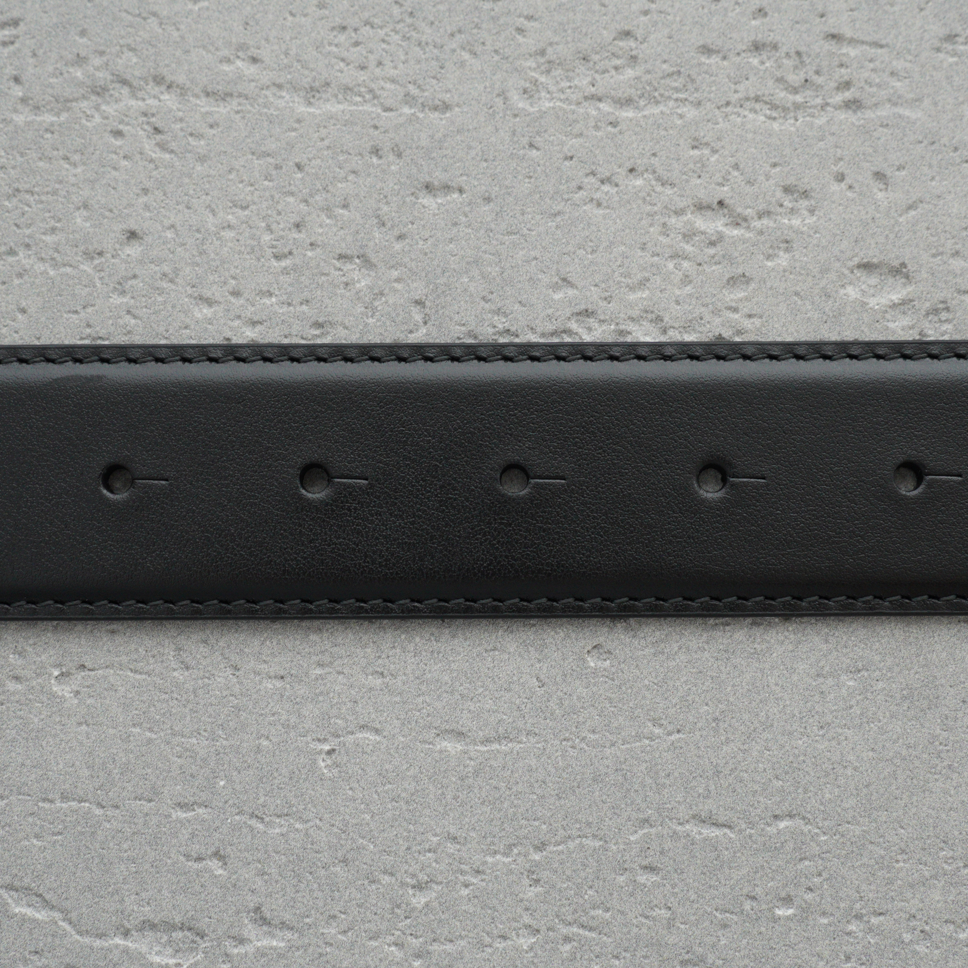 BALENCIAGA Unity Belt "Black"-3.5cm（8116702ABIE）