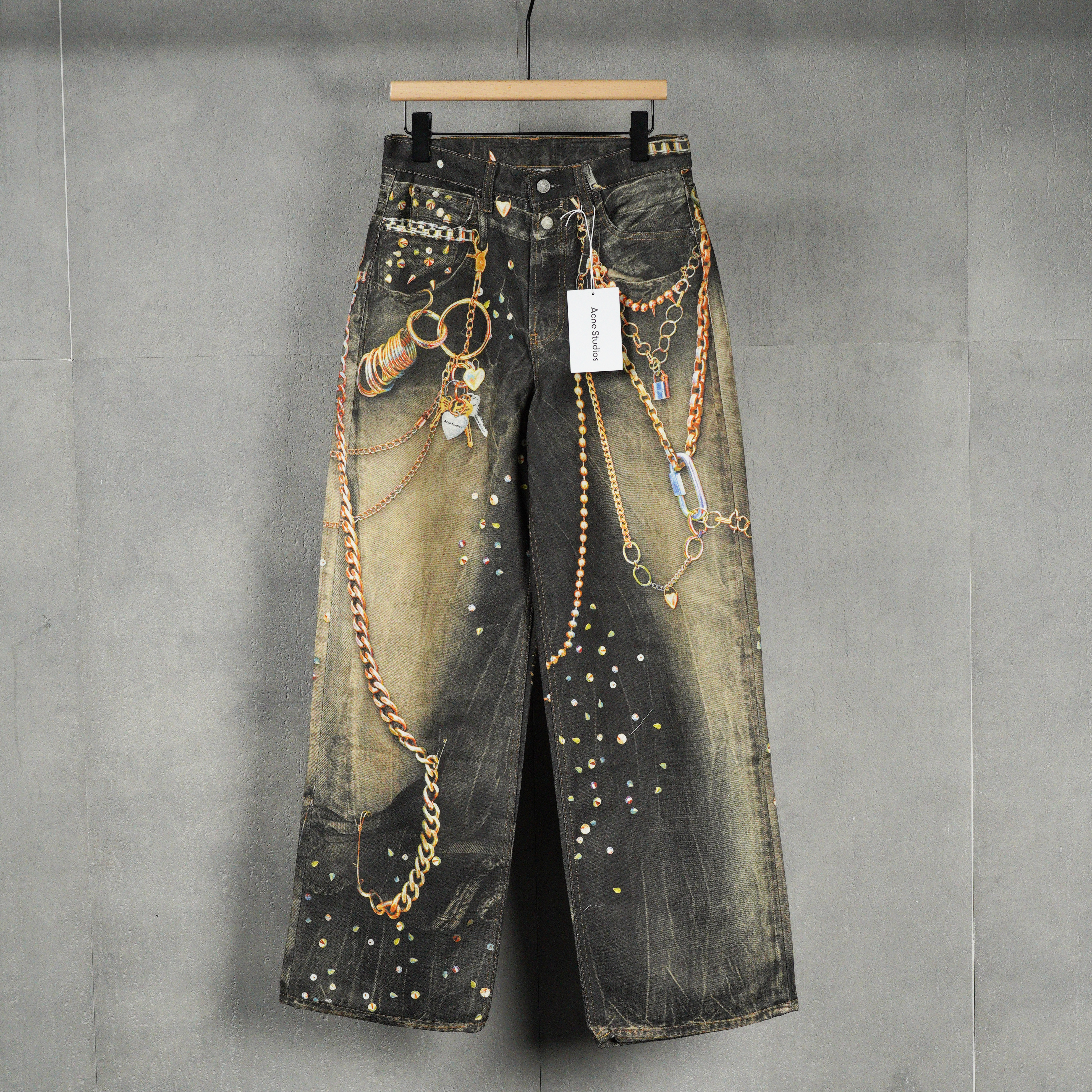 Acne Studios Oversized Jeans - Lunar New Year Limited Edition (C00126-AOM）