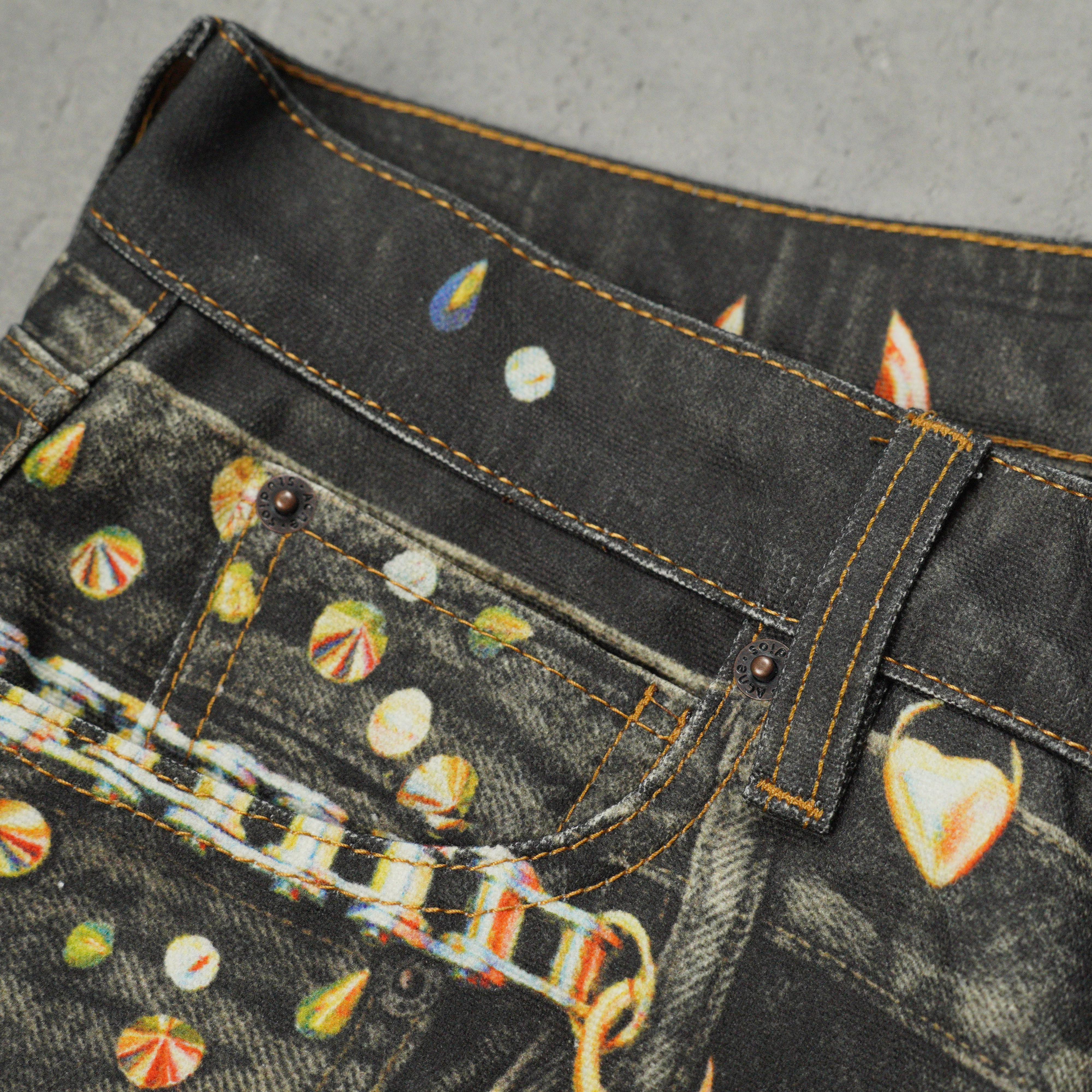 Acne Studios Oversized Jeans - Lunar New Year Limited Edition (C00126-AOM）