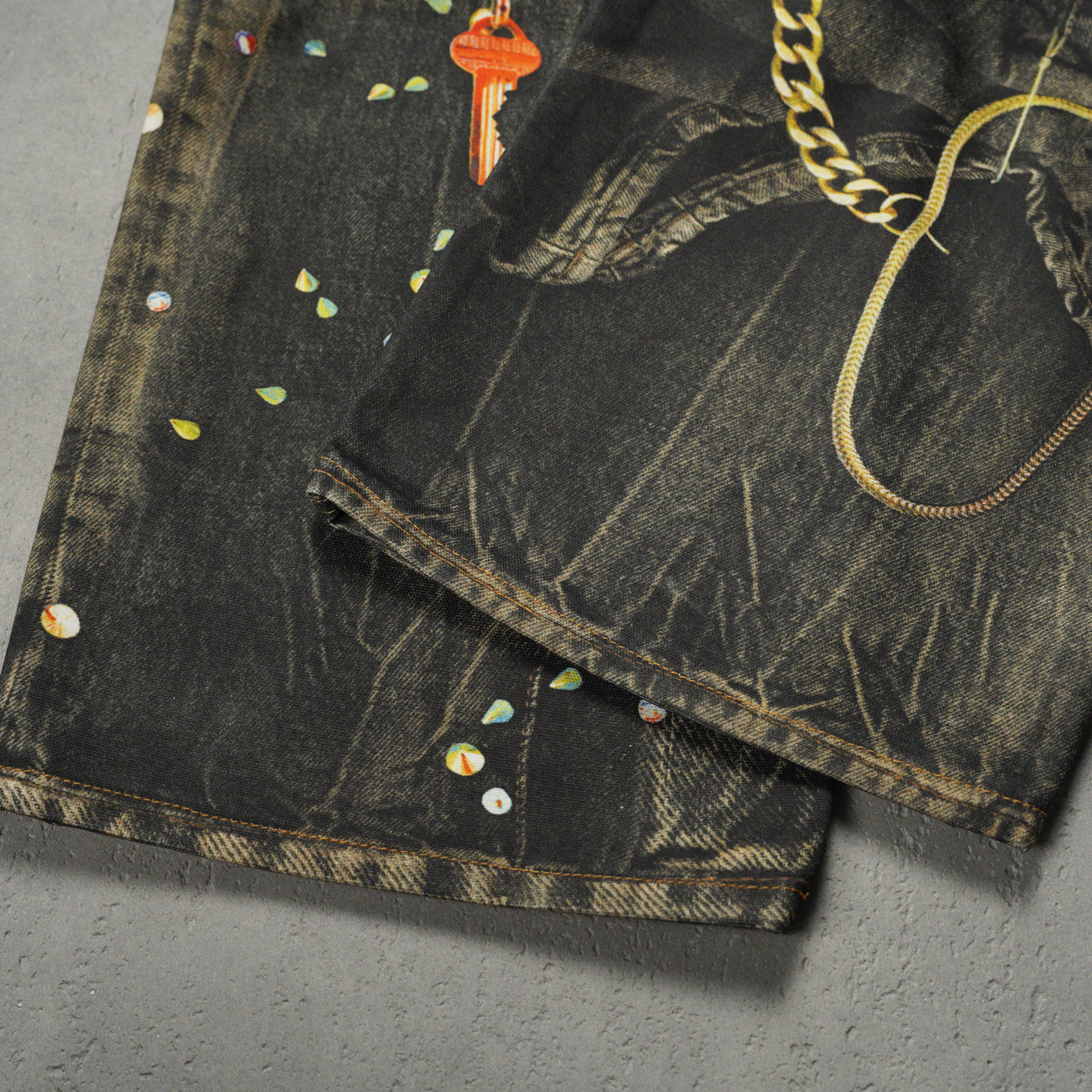 Acne Studios Oversized Jeans - Lunar New Year Limited Edition (C00126-AOM）