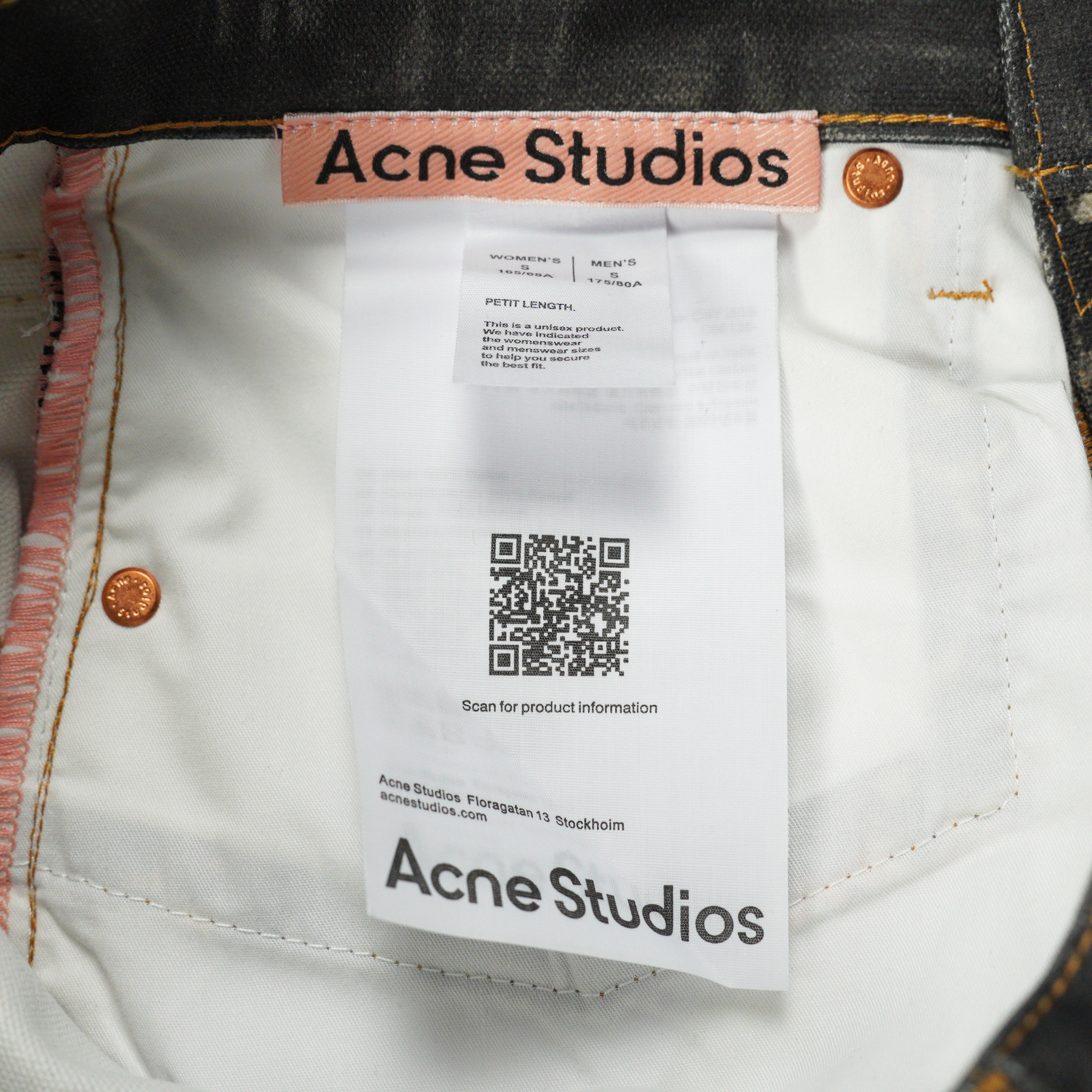 Acne Studios Oversized Jeans - Lunar New Year Limited Edition (C00126-AOM）