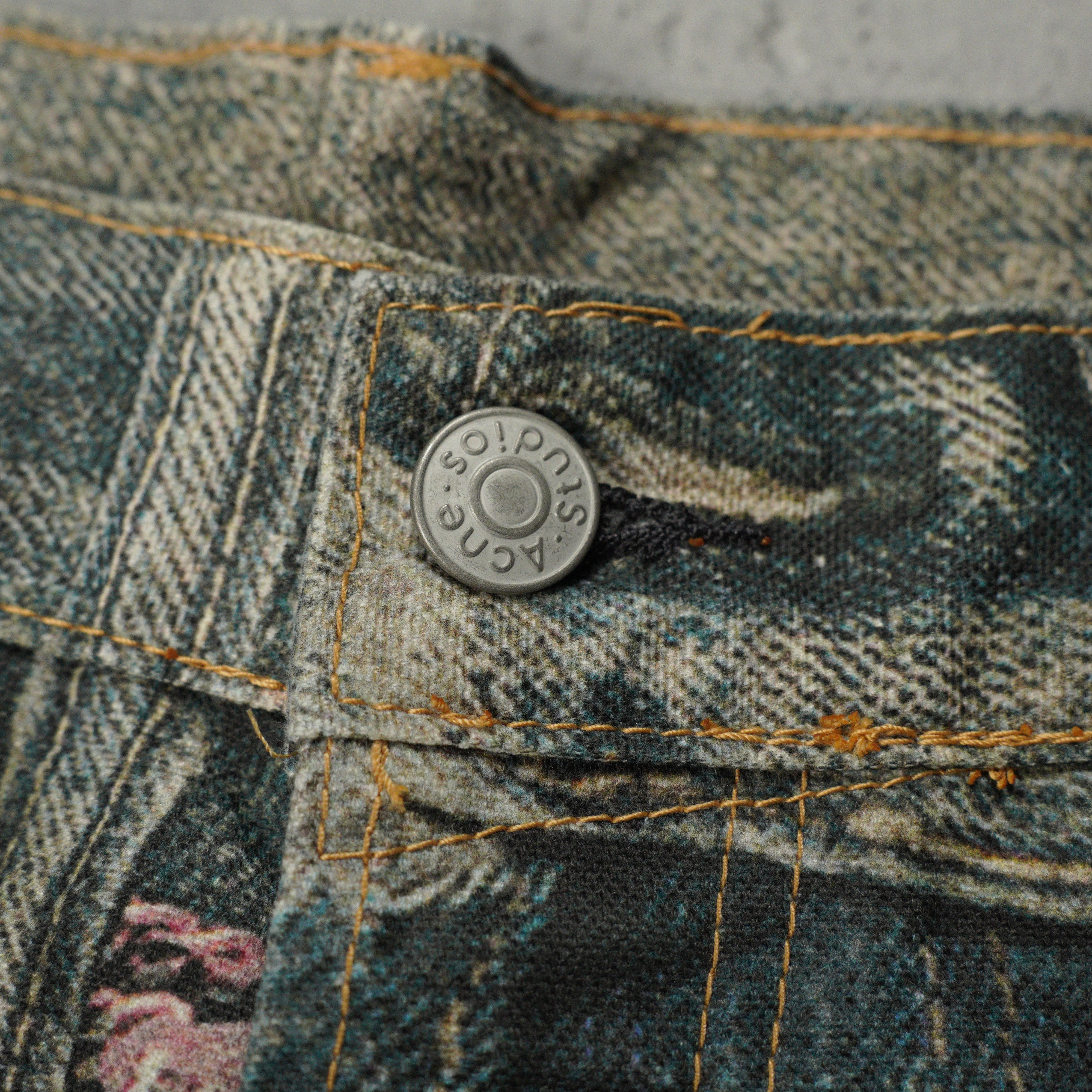 Acne Studios  Loose fit jeans (BK0683-MID BLUE/BK0659-AUZ）