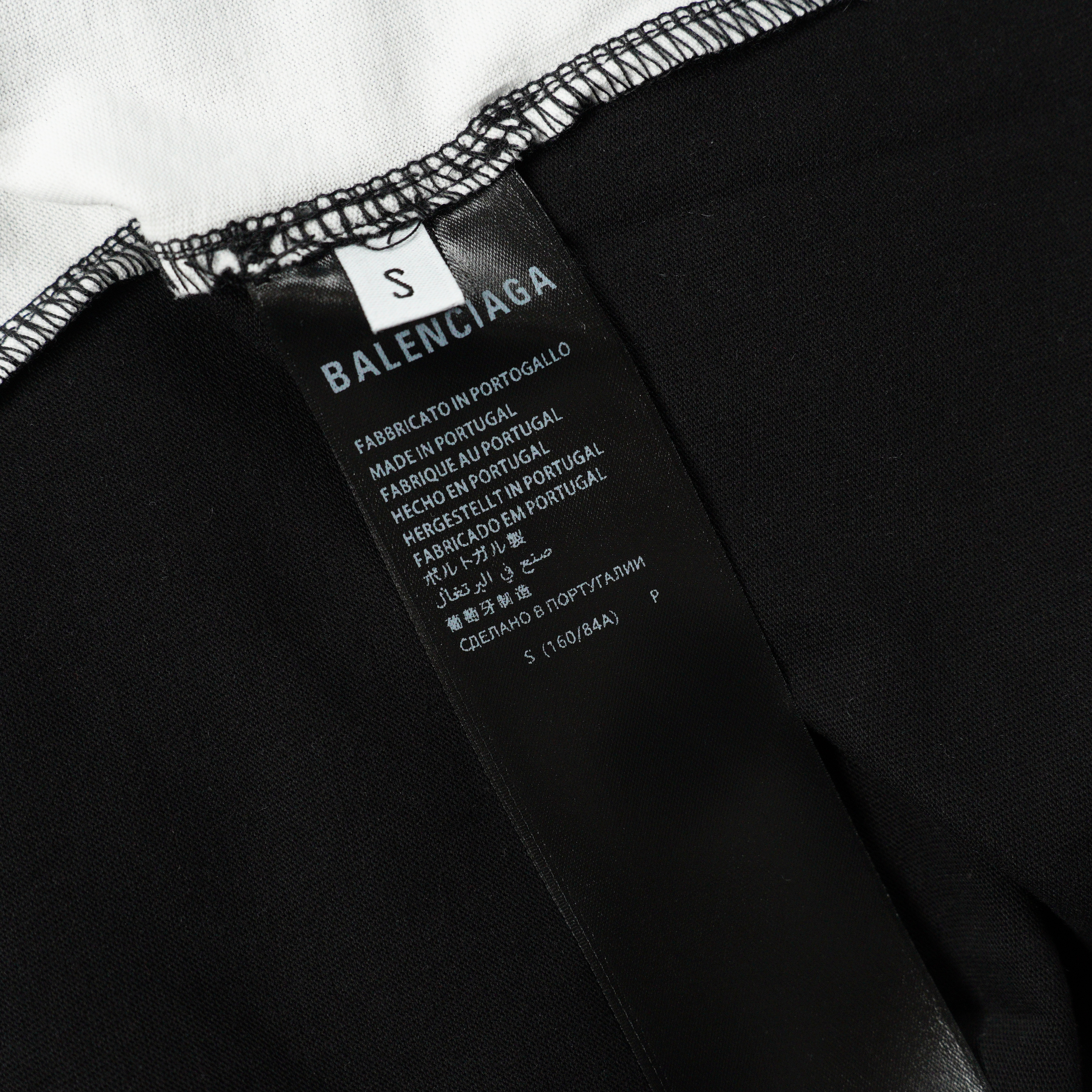 Balenciaga | NBA Collaboration Oversized Long-Sleeve T-Shirt(864877TTVW21060）