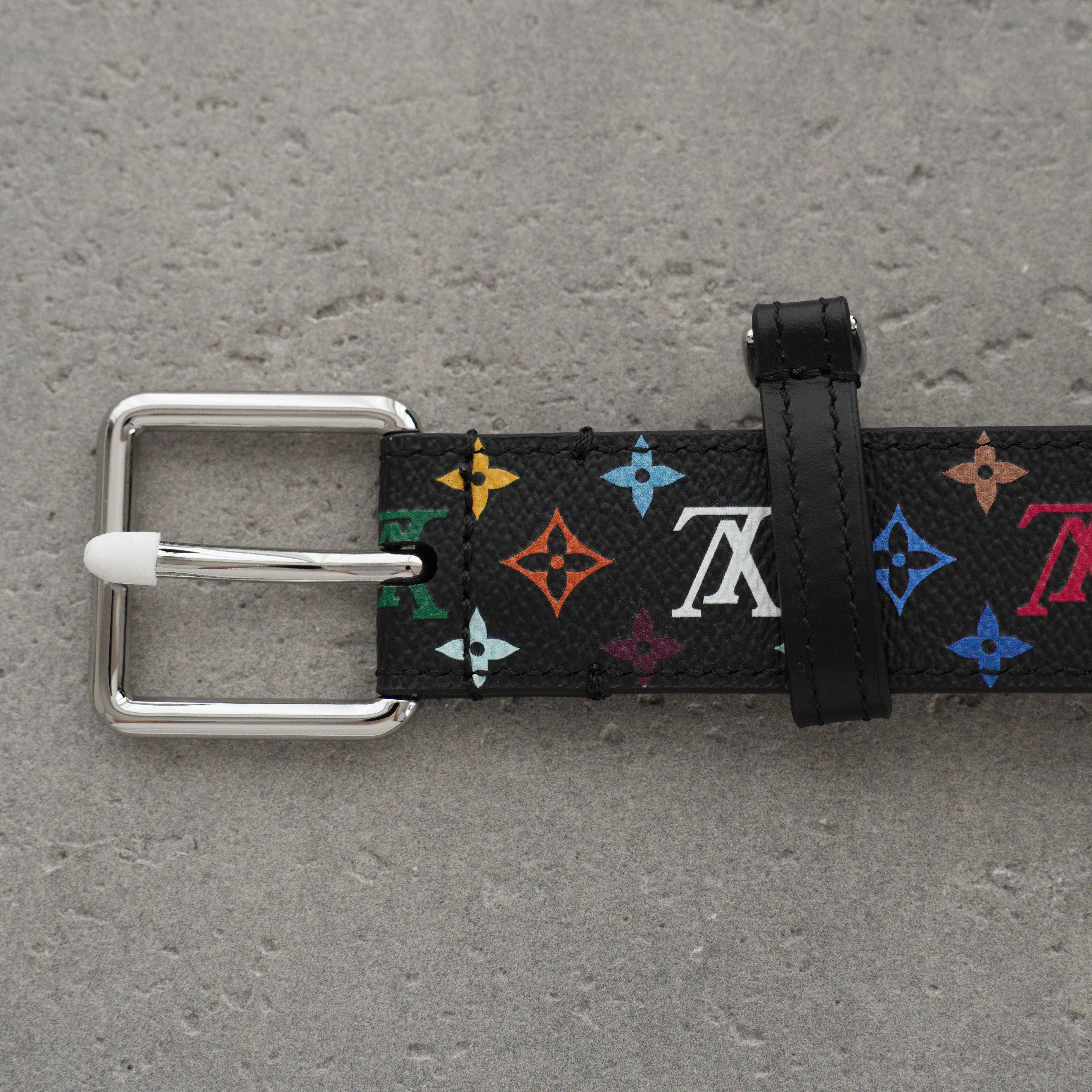 Louis Vuitton x Takashi Murakami LV D-Ring 30mm Belt（M8982）