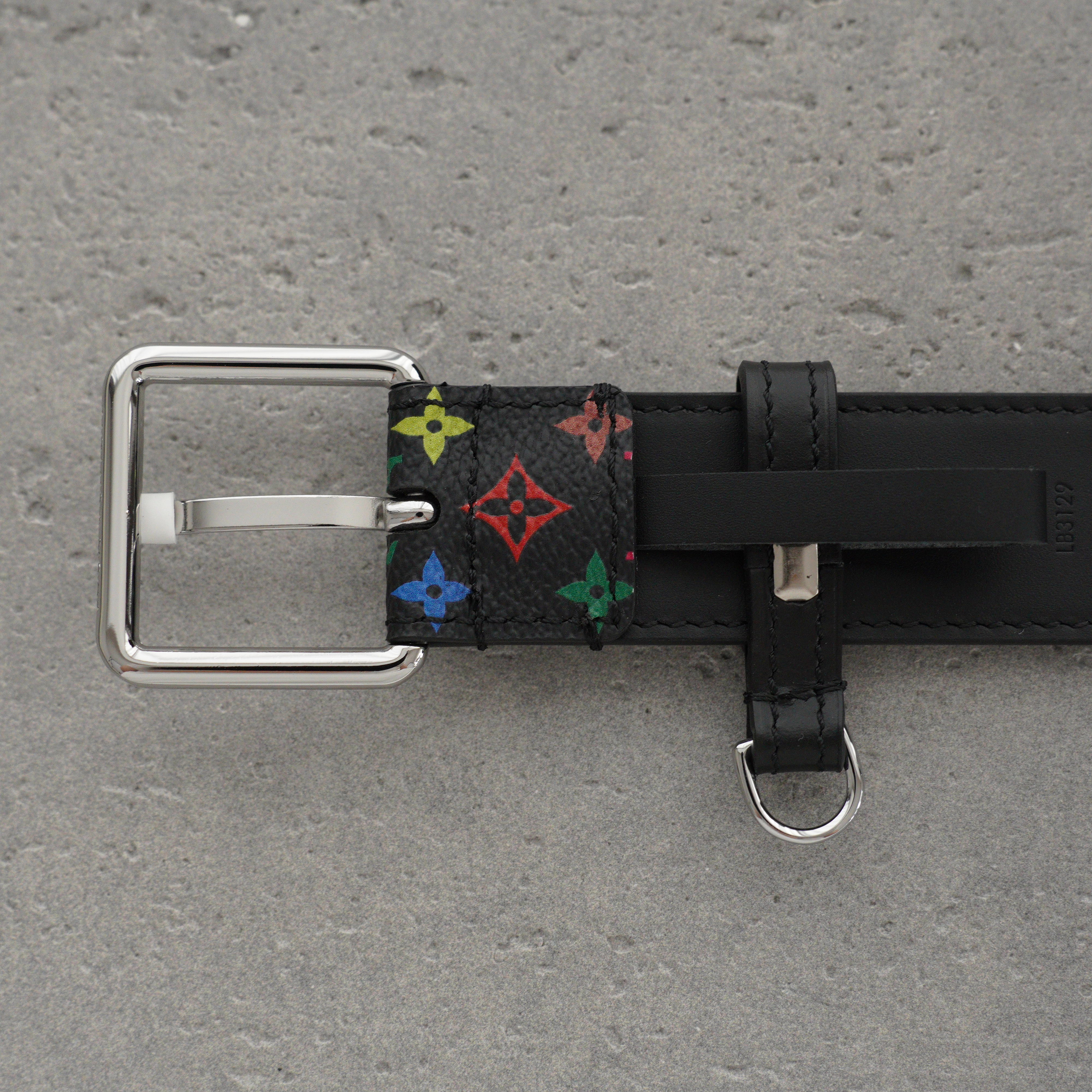 Louis Vuitton x Takashi Murakami LV D-Ring 30mm Belt（M8982）